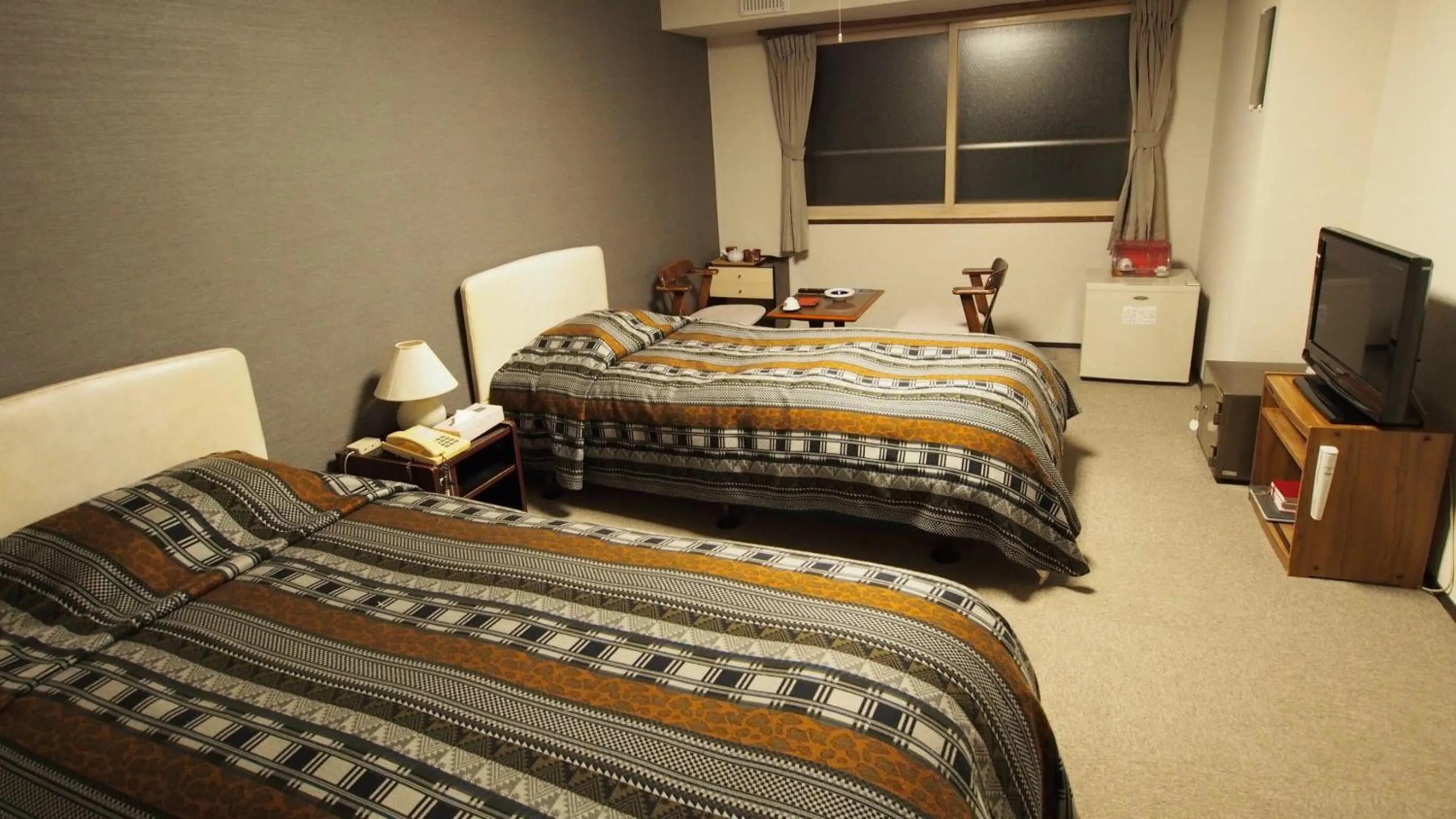 Photo of the whole room, Bed in Yunohama Hotel