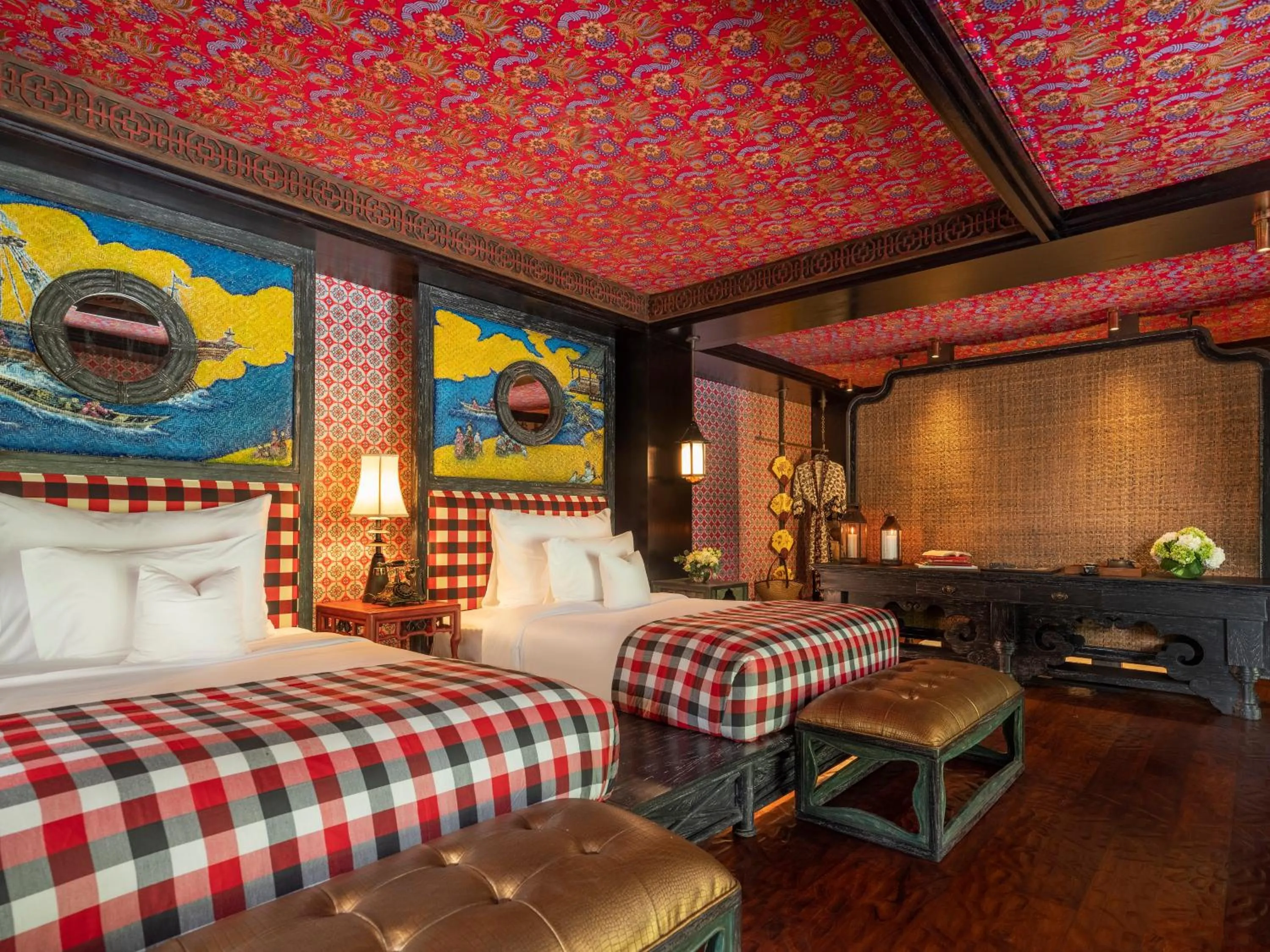 Photo of the whole room, Bed in Capella Ubud, Bali