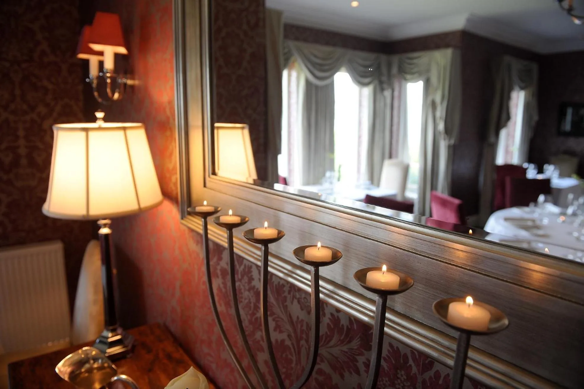 Decorative detail, Bed in Loch Ness Lodge