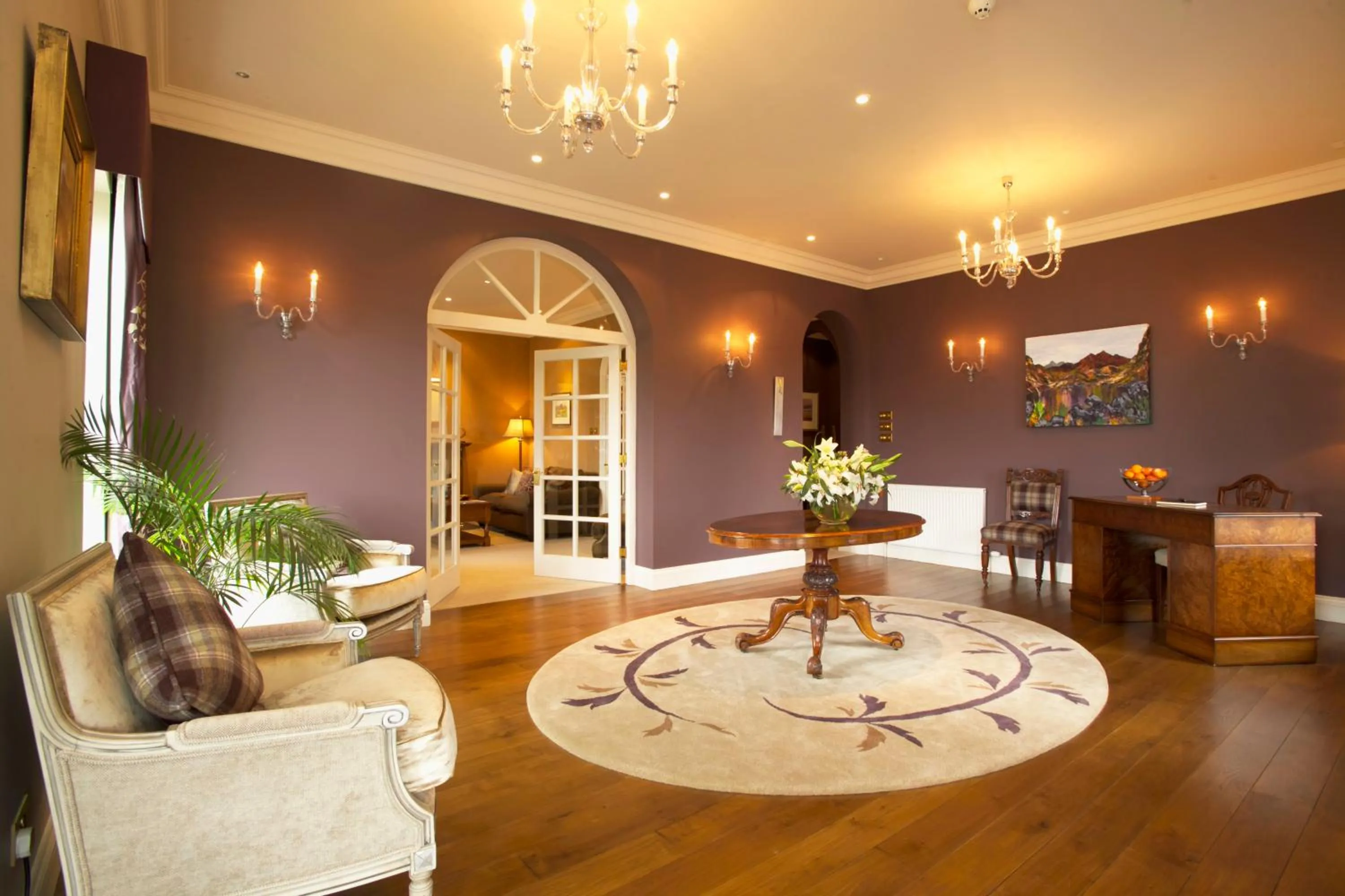 Decorative detail in Loch Ness Lodge