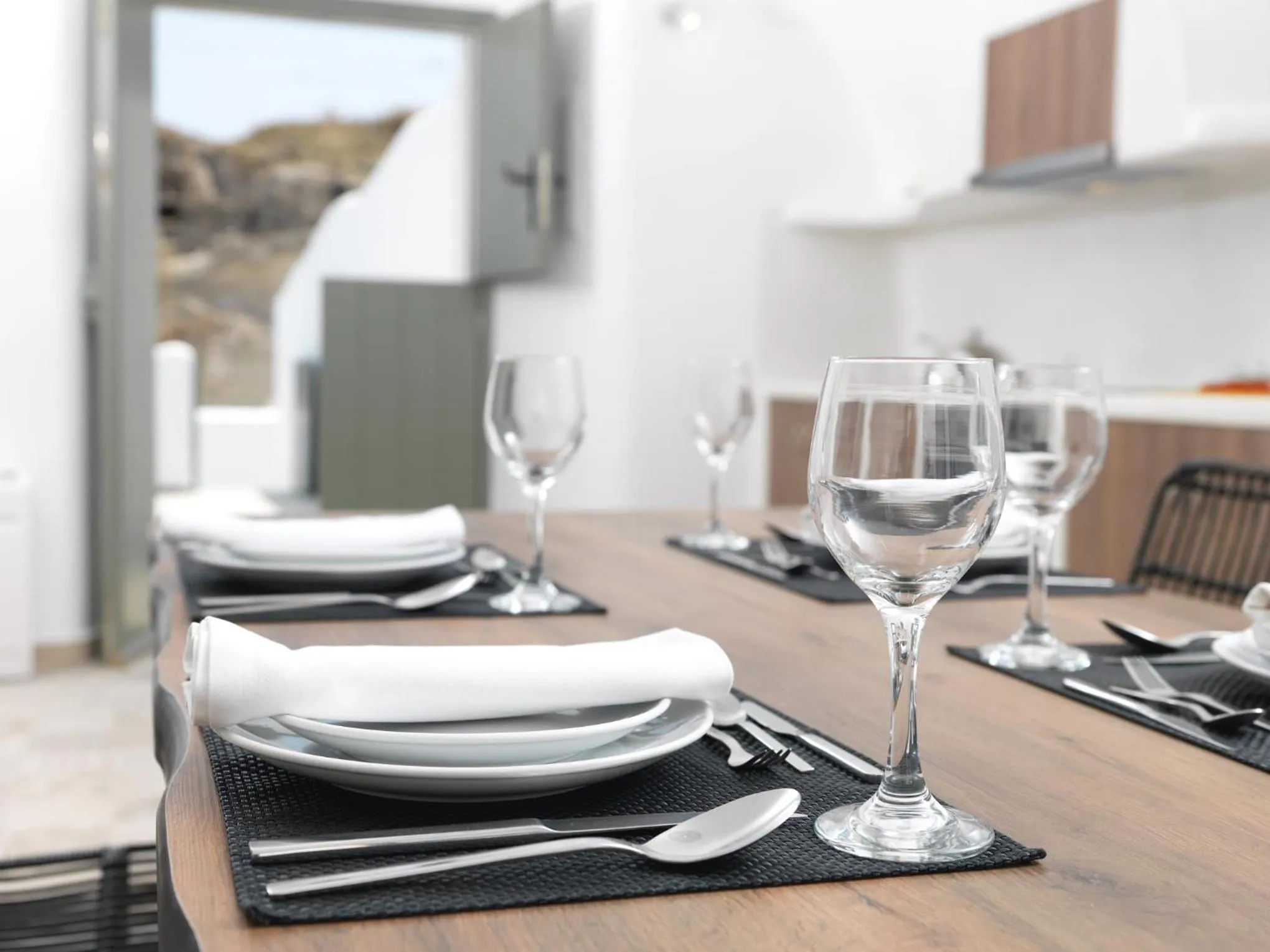 Dining area in Drops Cave Houses