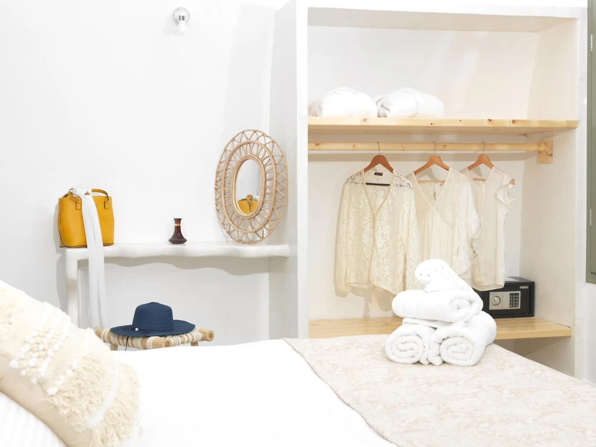 Bed in Drops Cave Houses