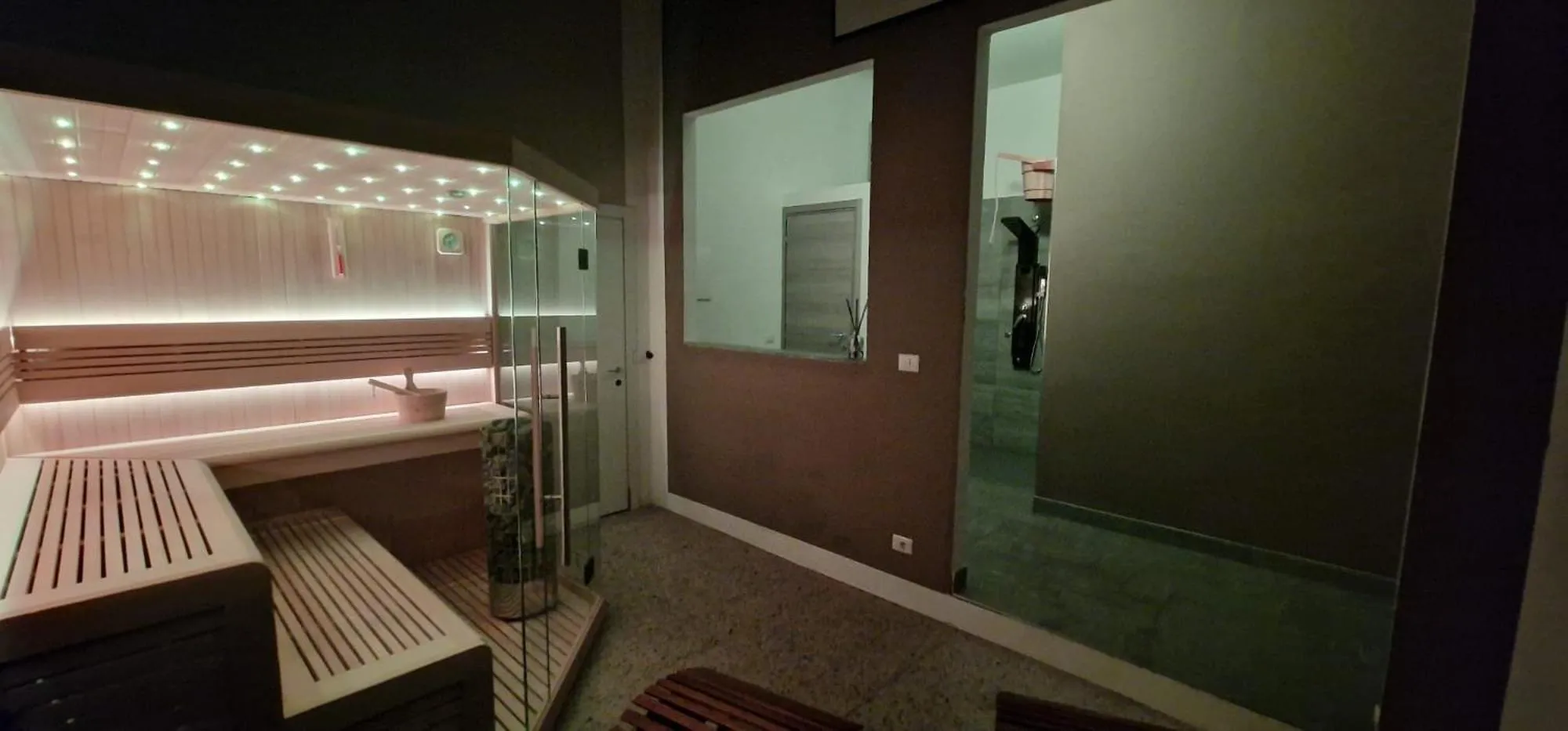 Sauna in Villa Terzaghi