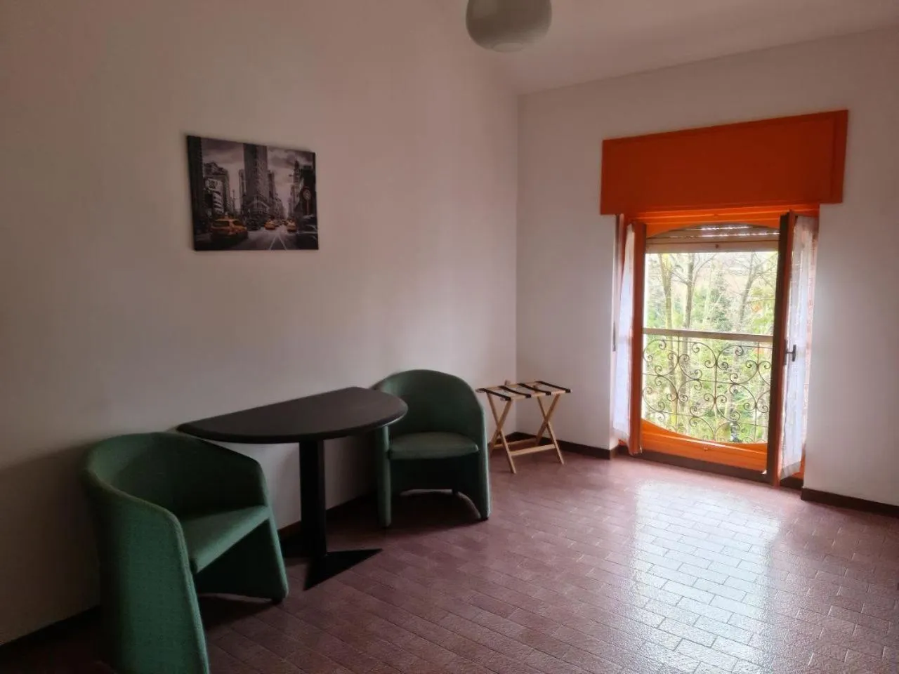 Seating area in Villa Terzaghi