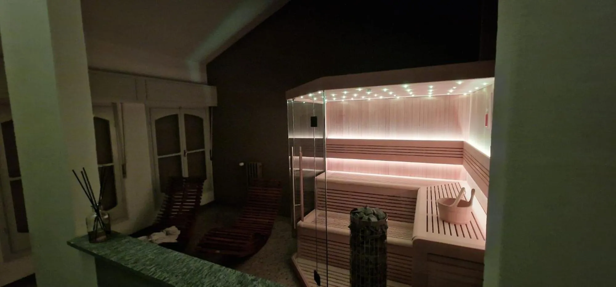 Sauna in Villa Terzaghi