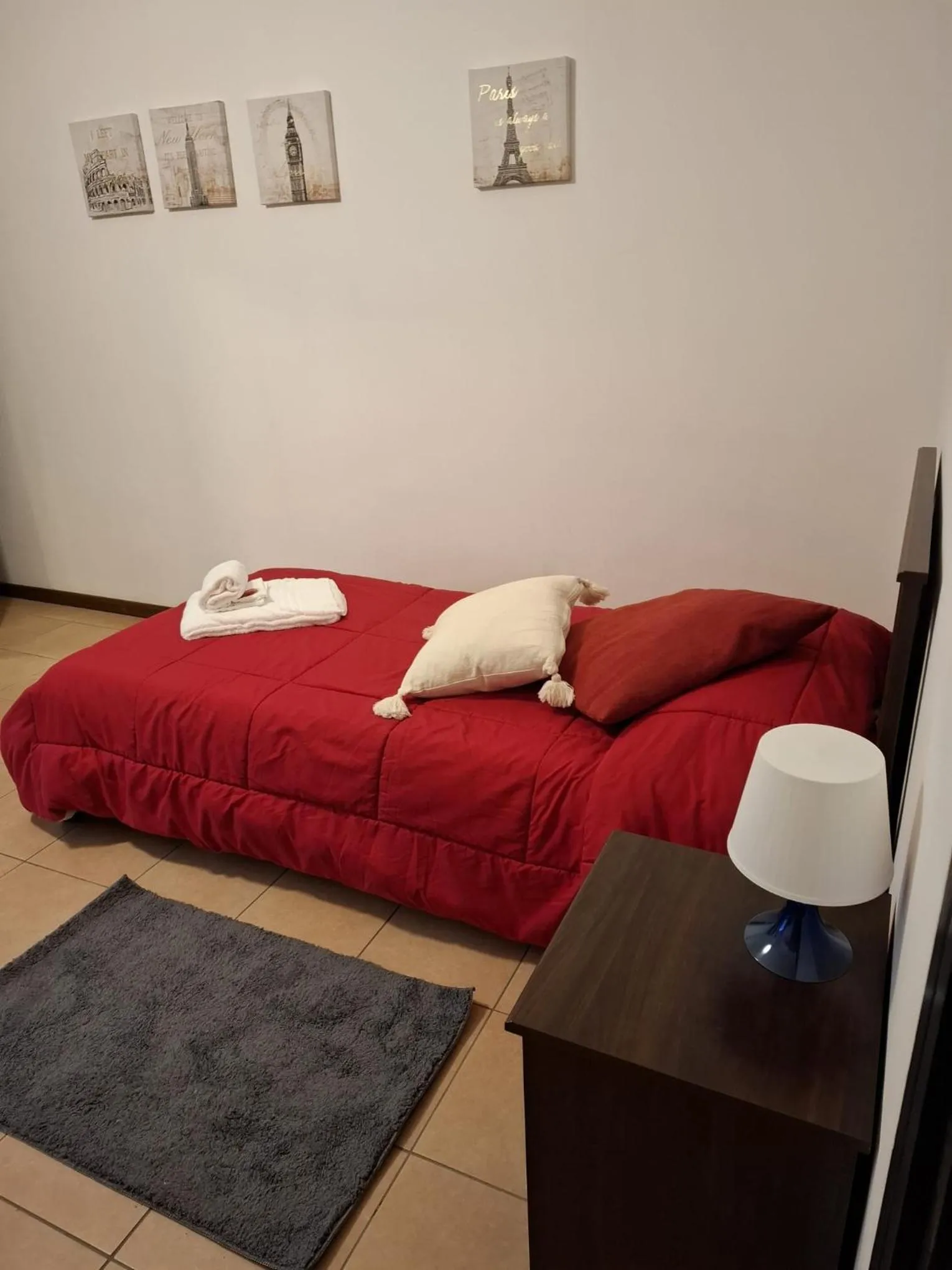 Bed in Villa Terzaghi