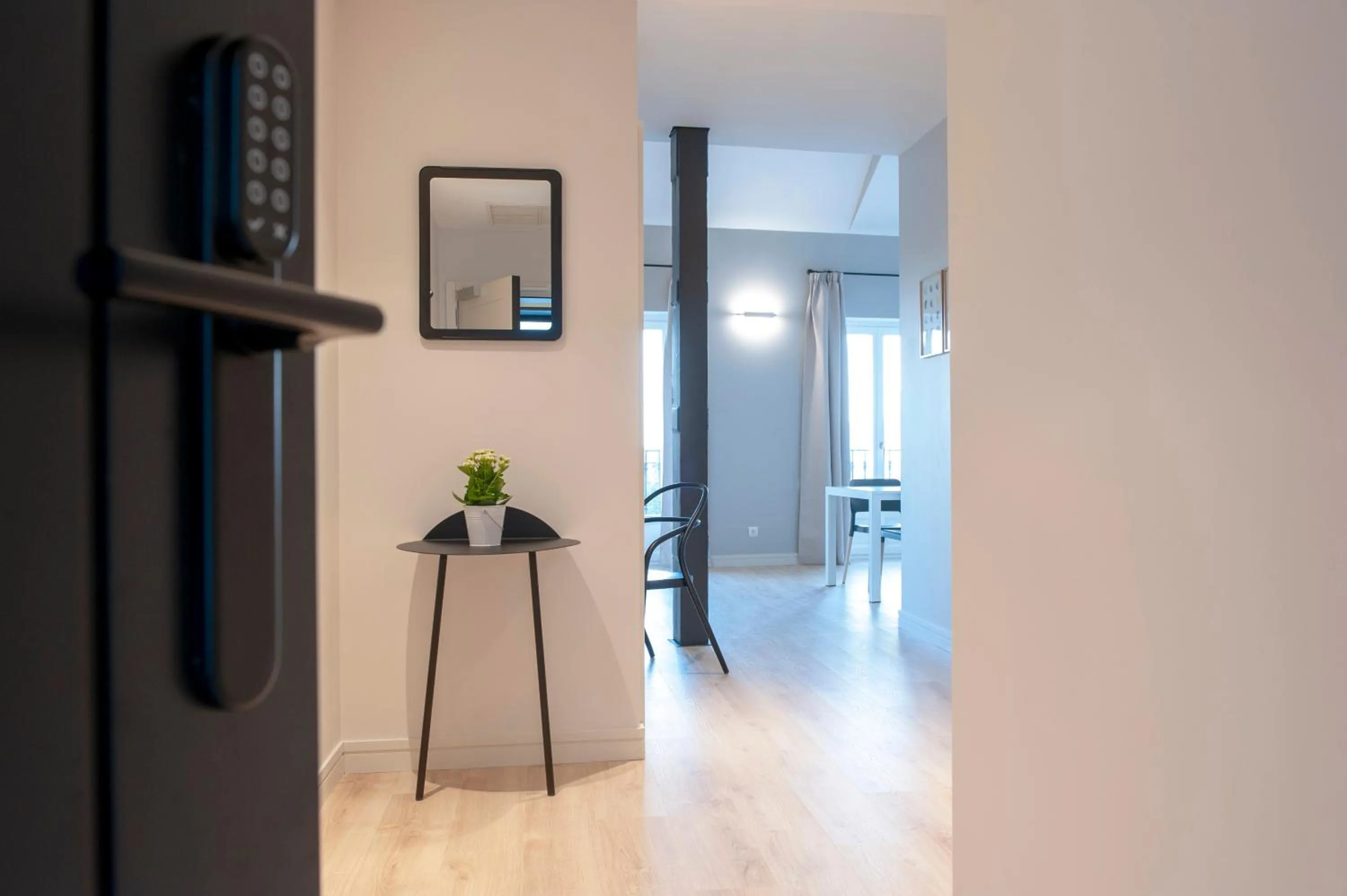 Seating area in MH Apartments Central Madrid