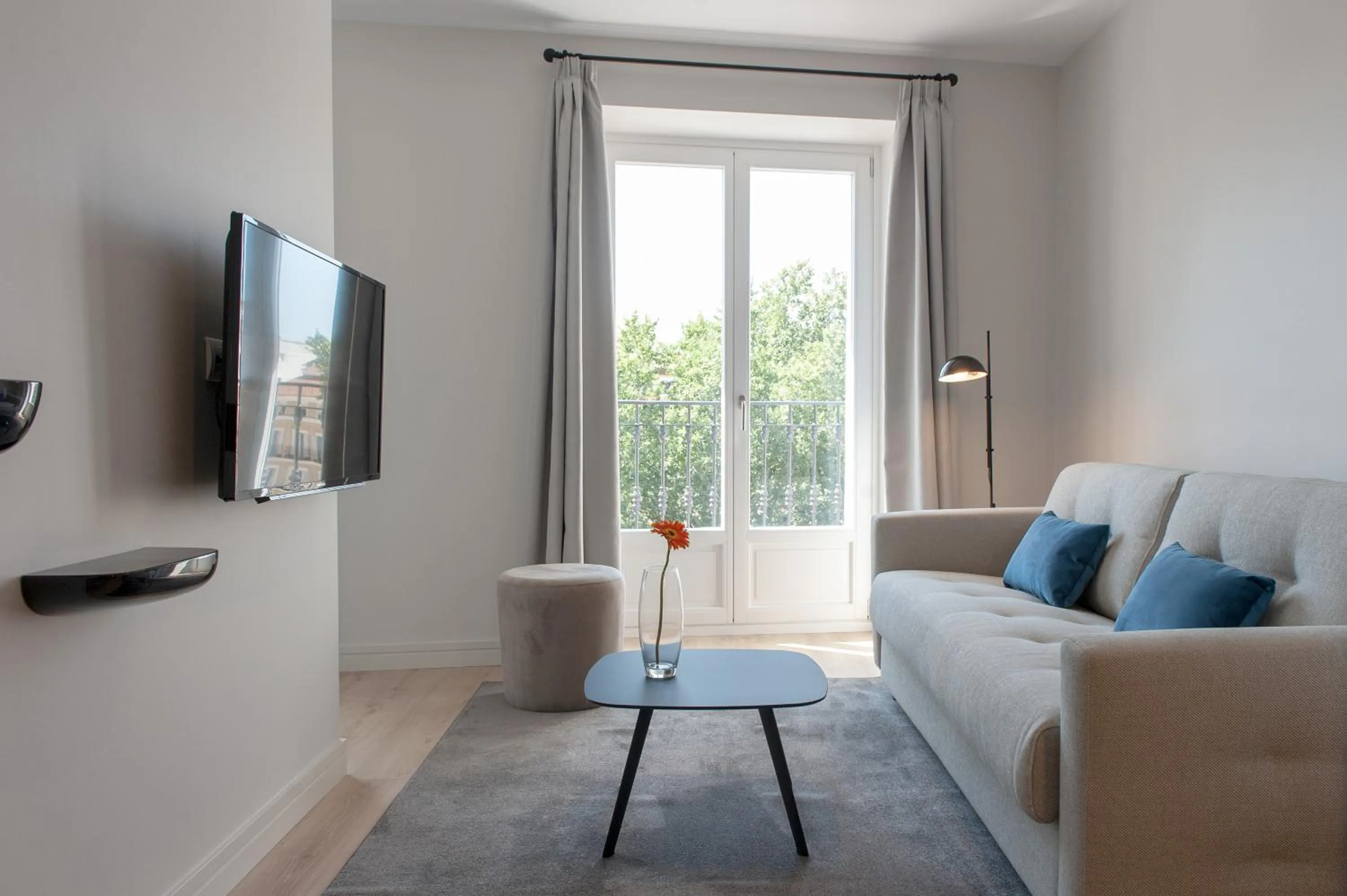 Living room in MH Apartments Central Madrid