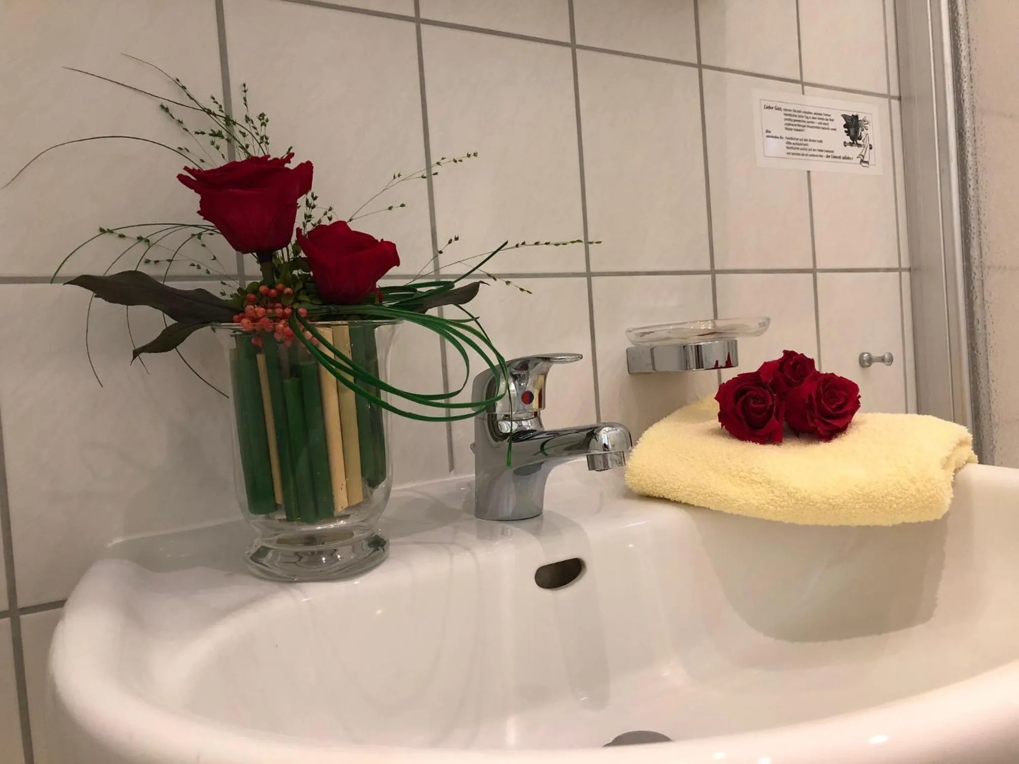 Decorative detail in Thermen Hotel Pension Villa Holstein