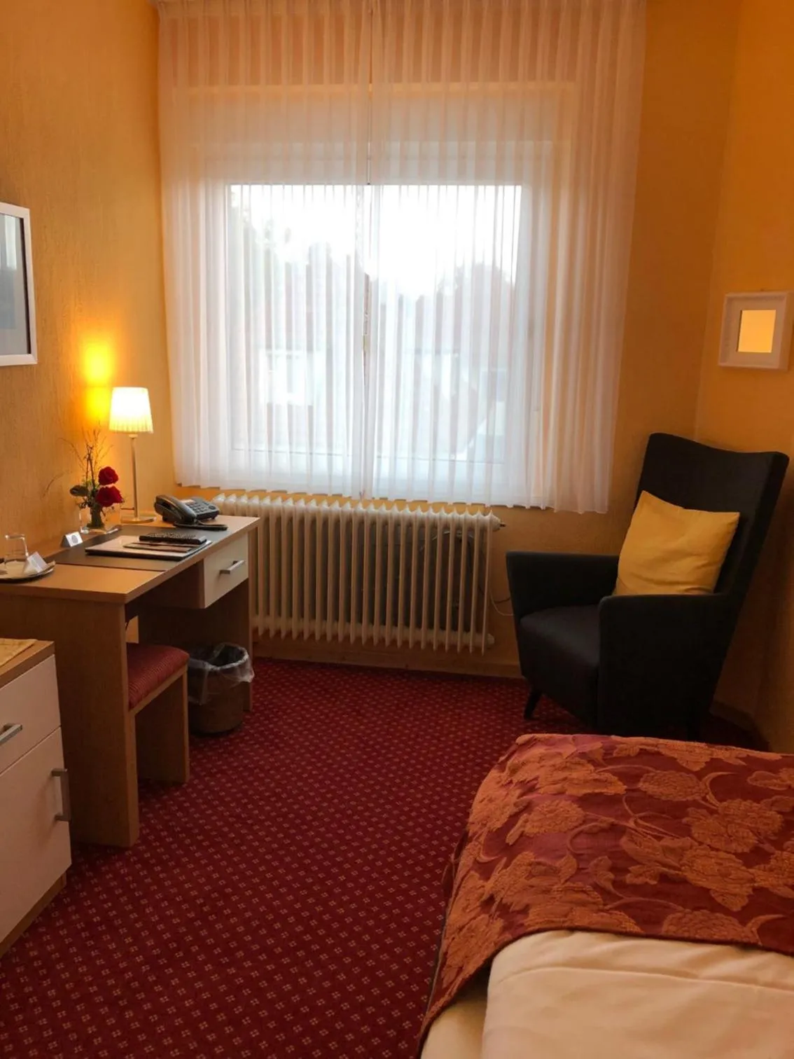 Photo of the whole room, Bed in Thermen Hotel Pension Villa Holstein