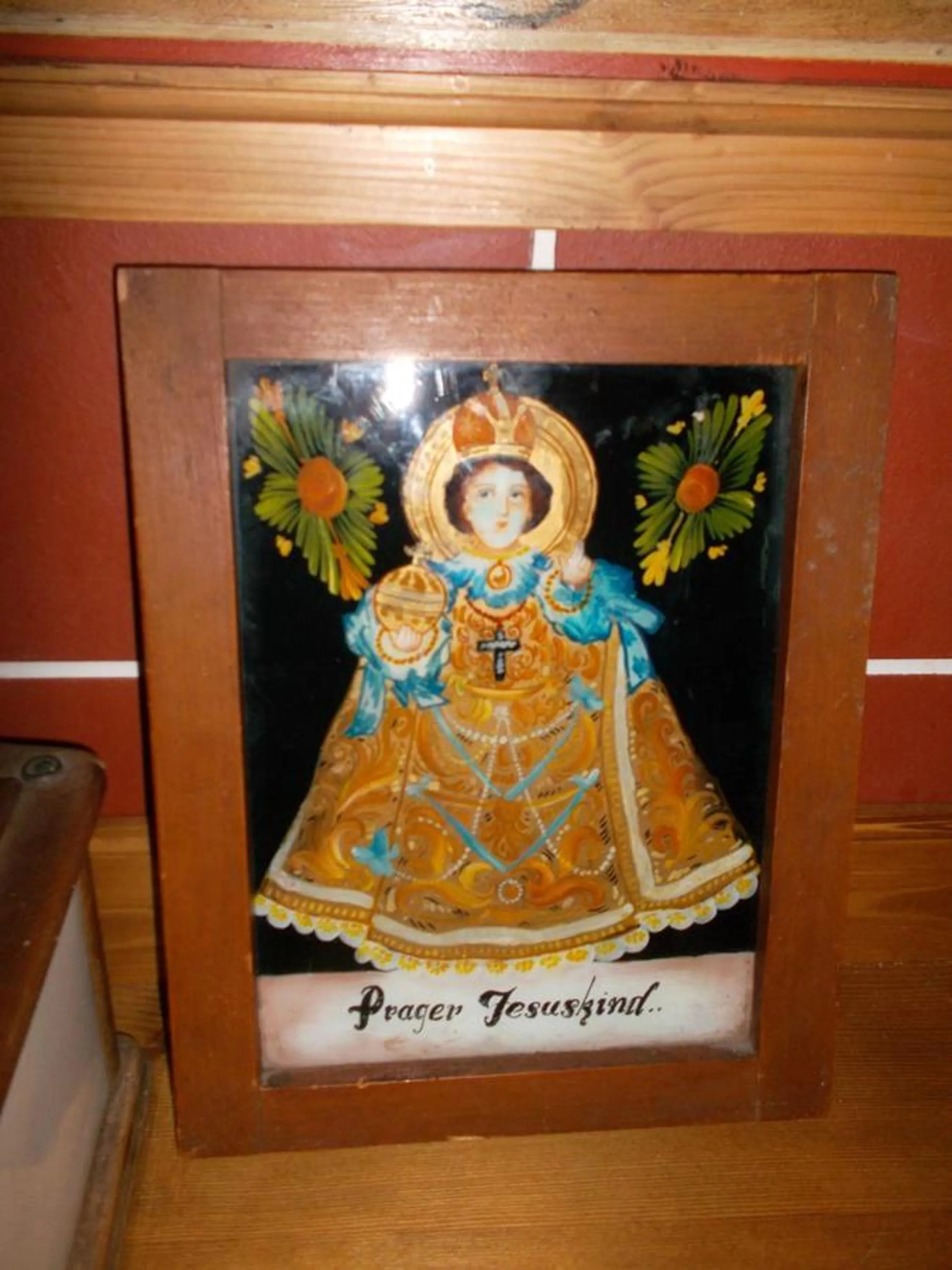 Decorative detail in Hotel Anenský mlýn