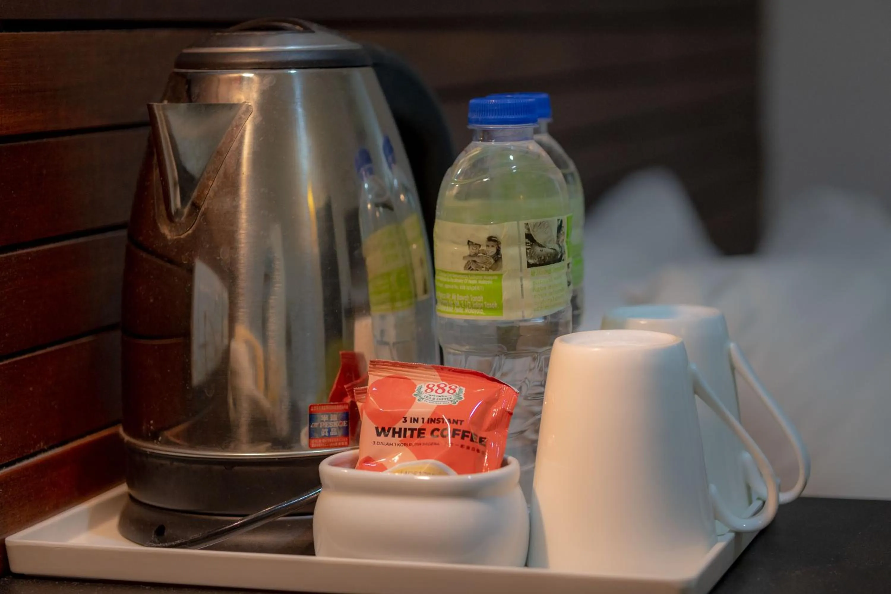 Kitchen or kitchenette in T+ Hotel Sungai Petani