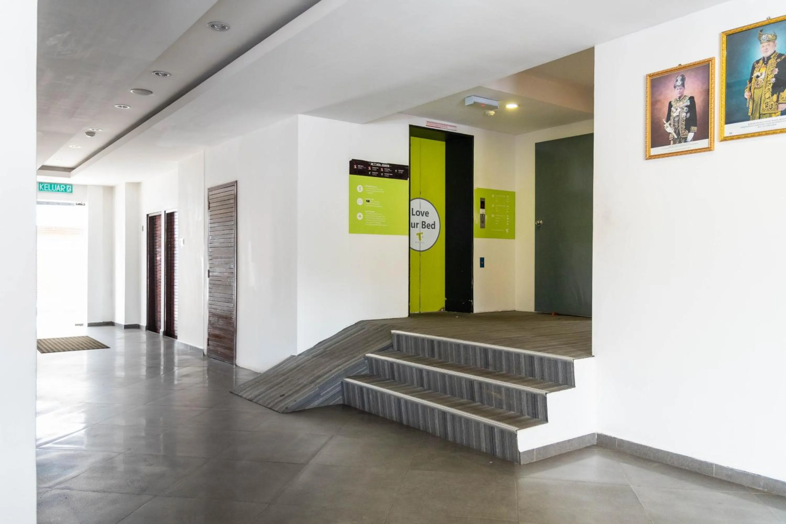 Lobby or reception in T+ Hotel Sungai Petani