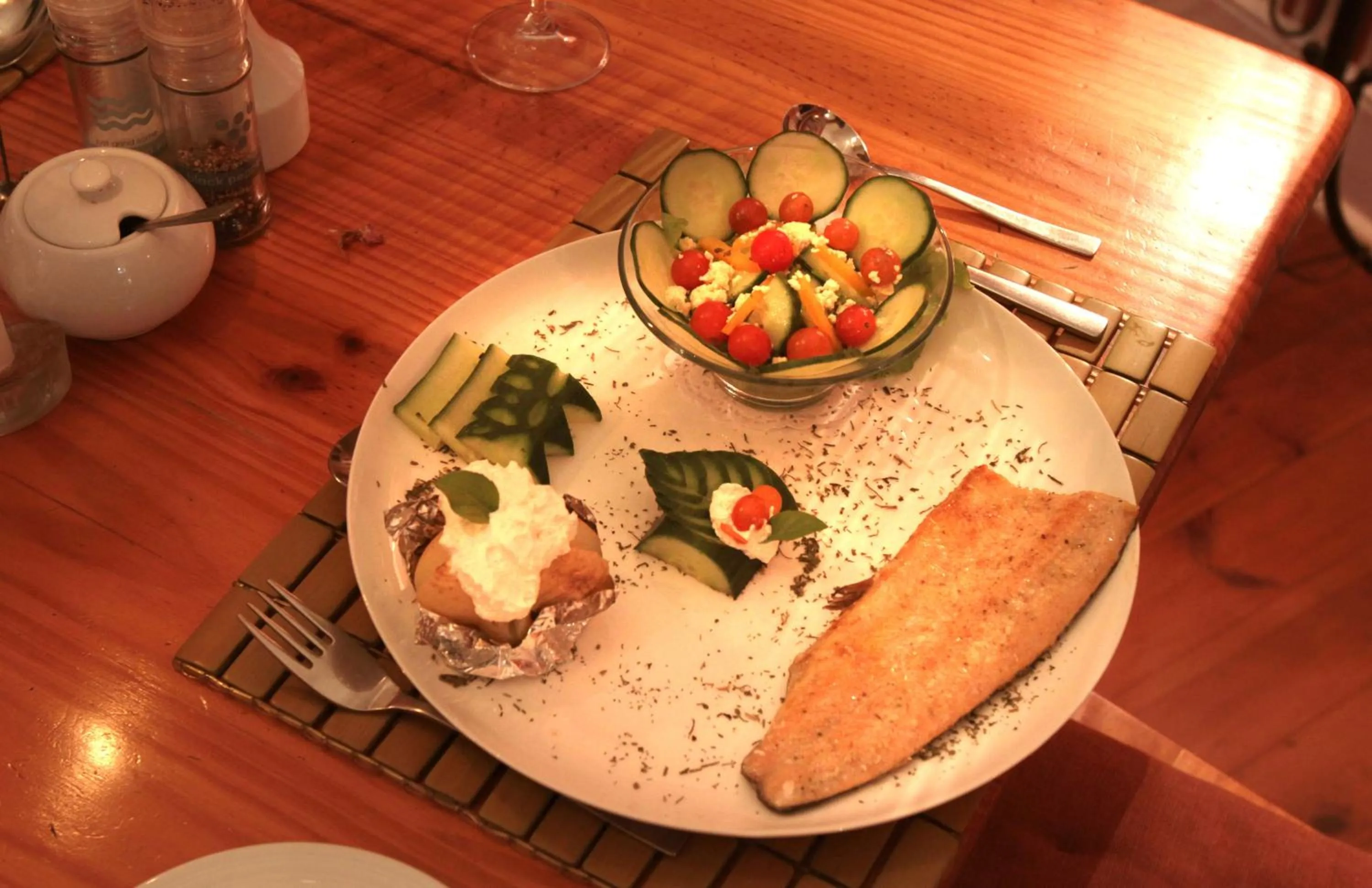 Restaurant/places to eat in Shamrock Arms Guest Lodge