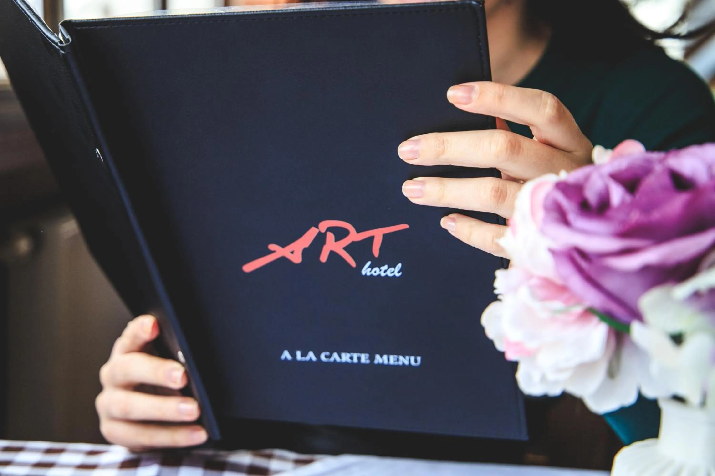 Property logo or sign in Art Hotel