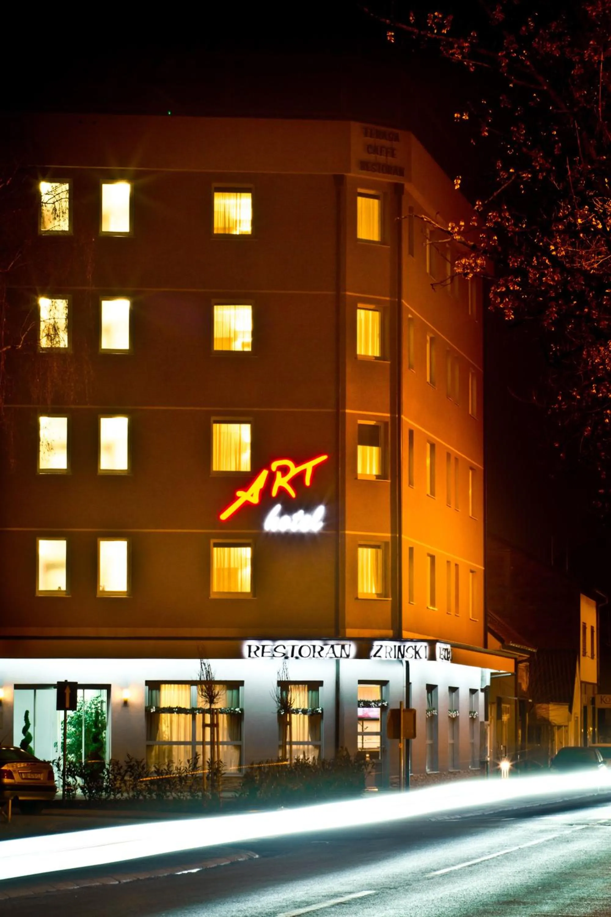 Property building in Art Hotel