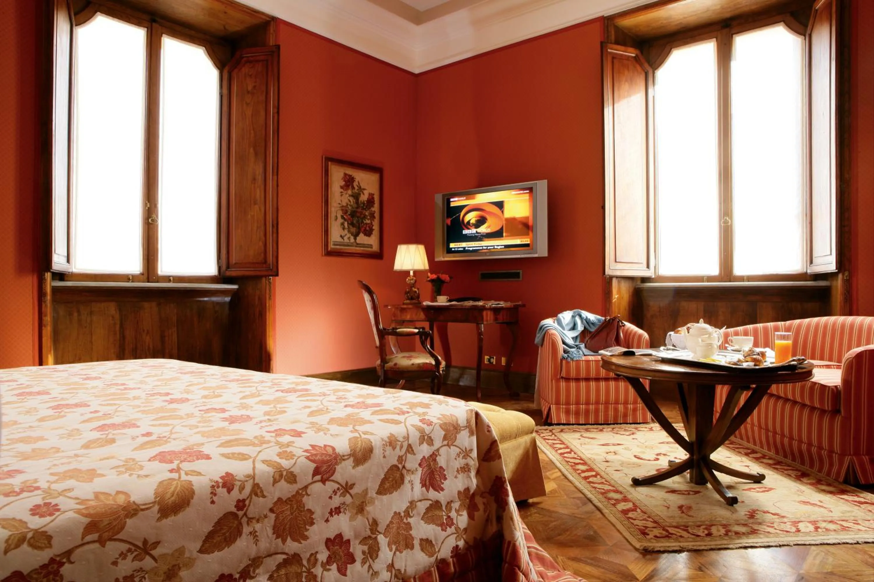 Bedroom, Bed in Villa Spalletti Trivelli - Small Luxury Hotels of the World