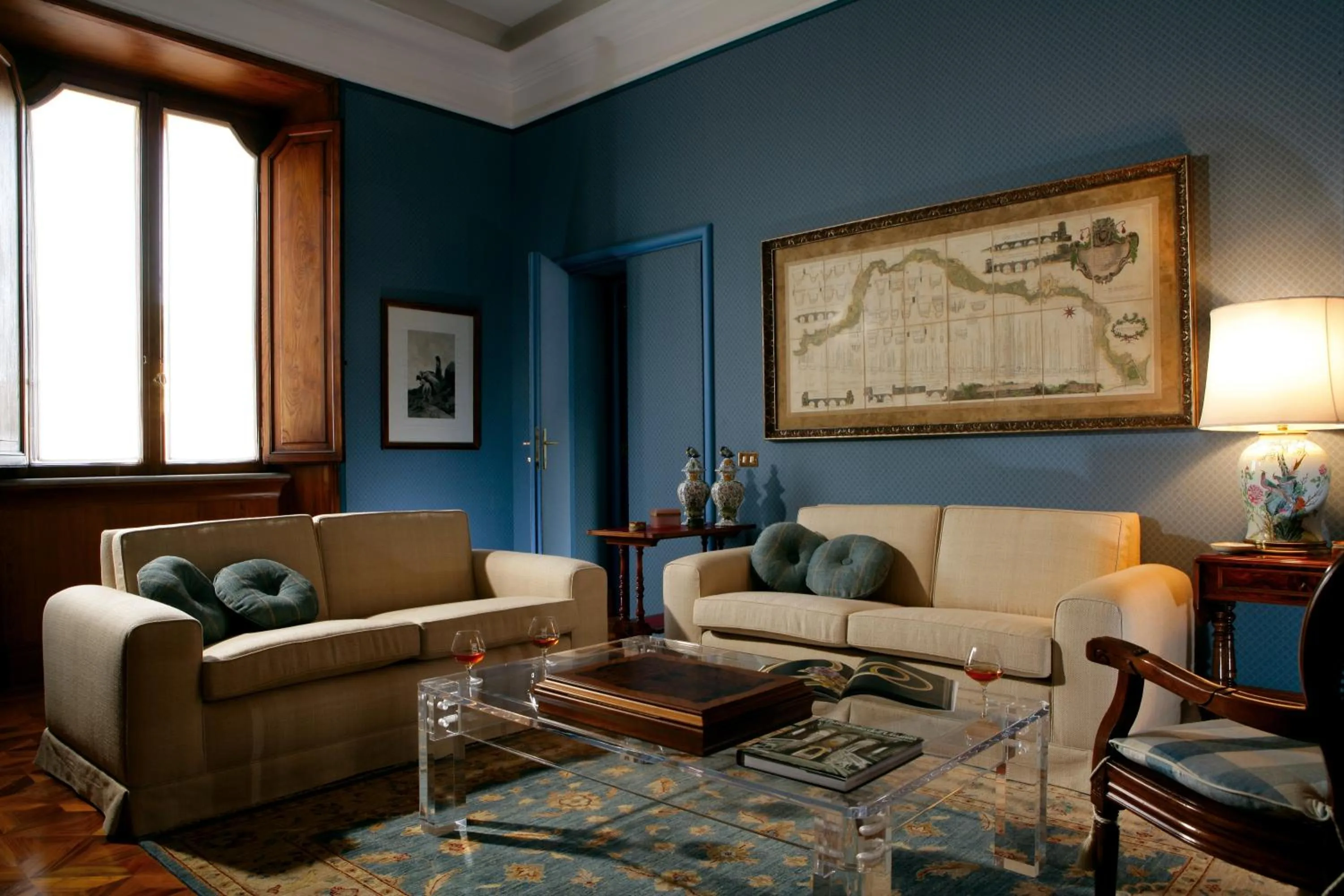 Living room in Villa Spalletti Trivelli - Small Luxury Hotels of the World