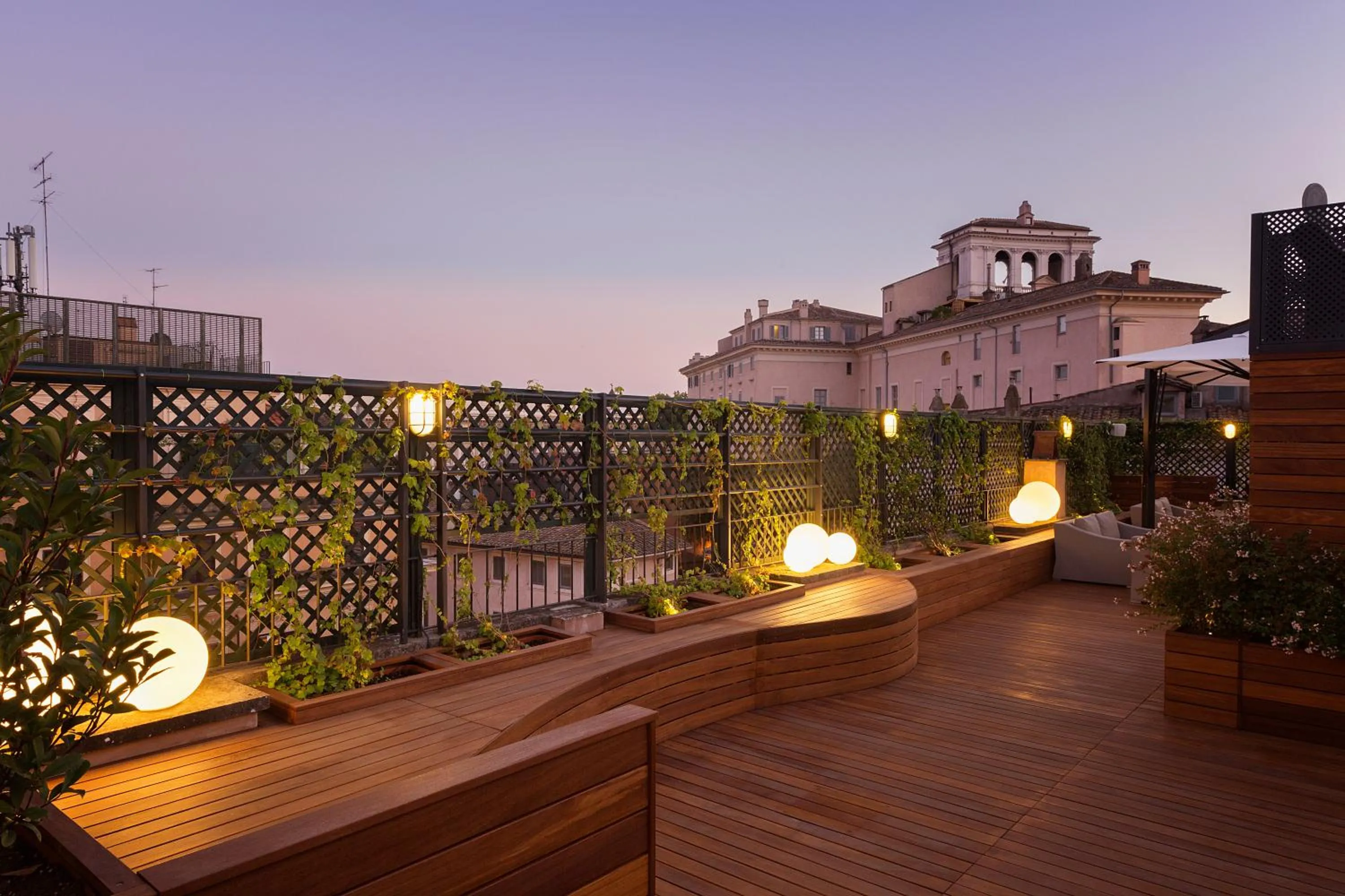 Balcony/Terrace in Villa Spalletti Trivelli - Small Luxury Hotels of the World