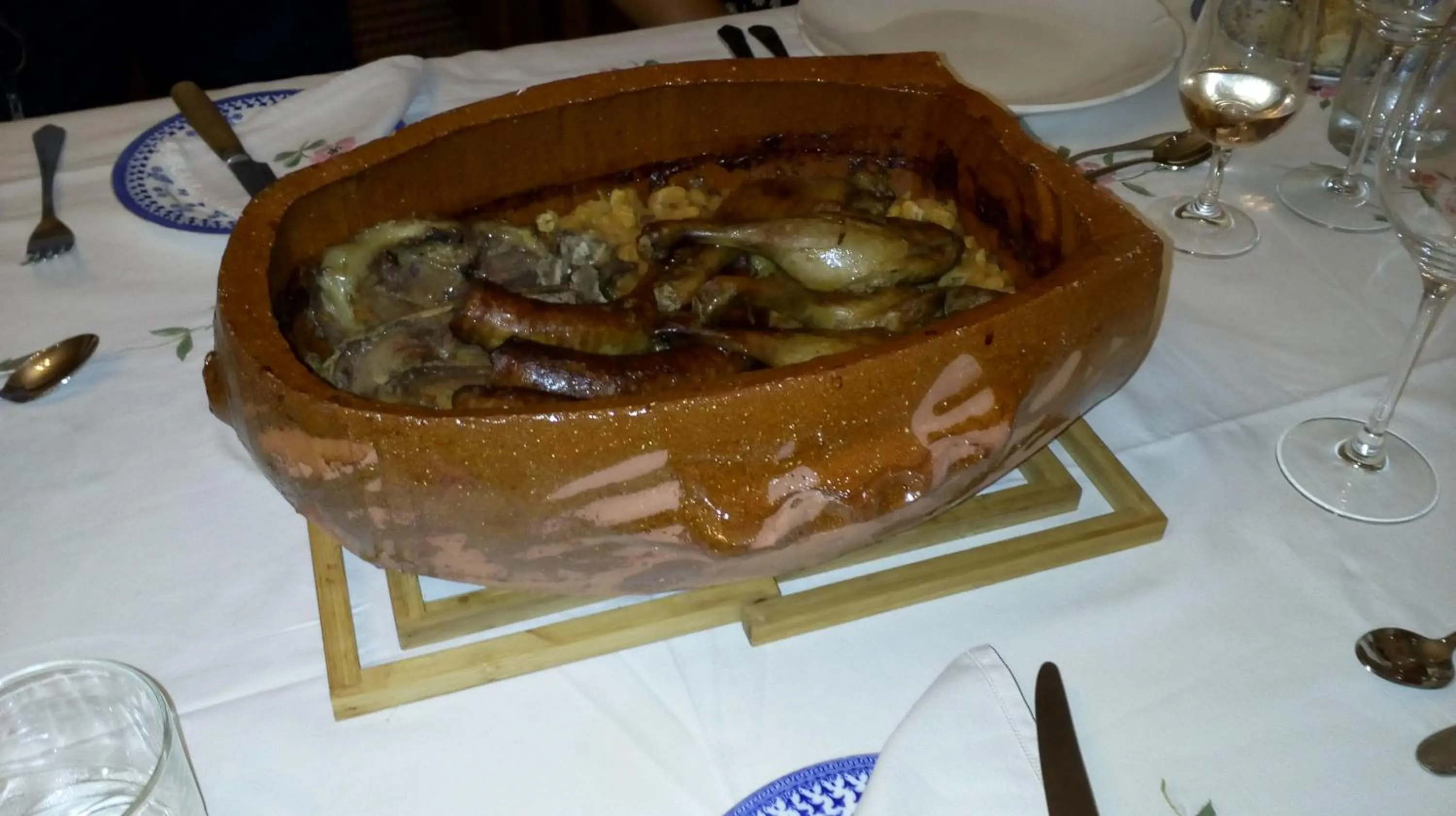 Dinner in BnBinB La Cour Enchantée