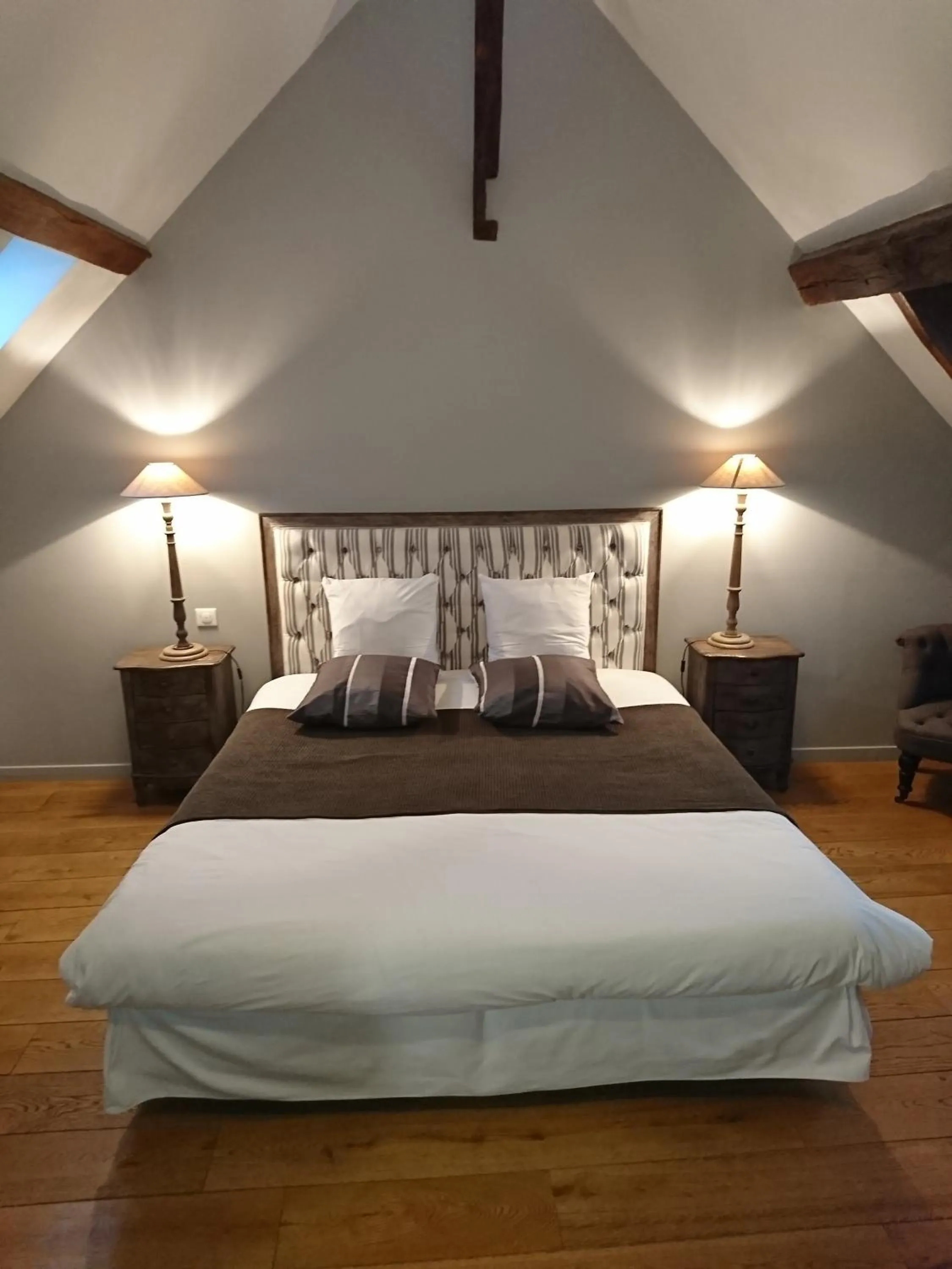 Bed in Côté Jardin - Chambres d'hôtes