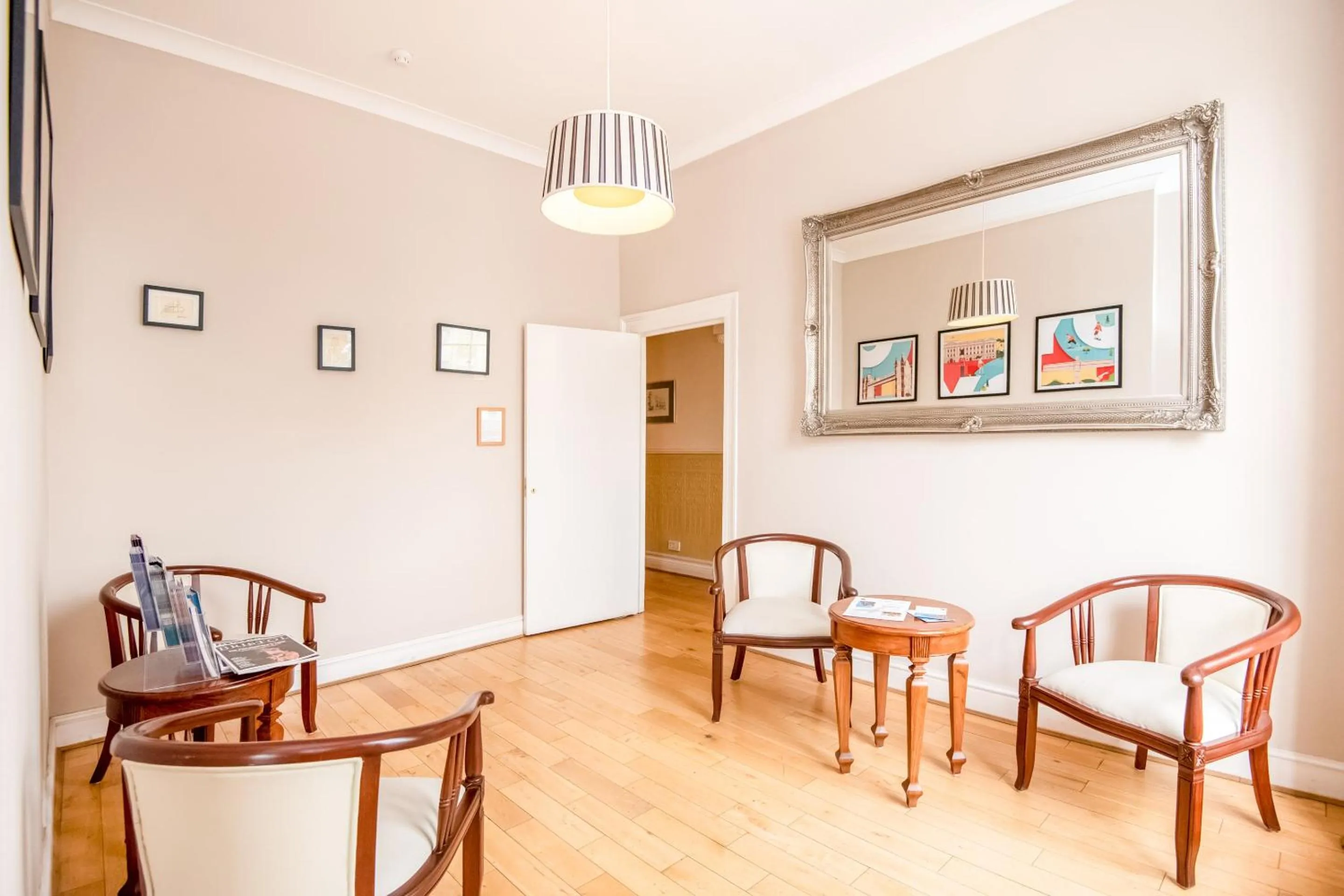 Lobby or reception in The Regency, Clifton Bristol by Belvilla