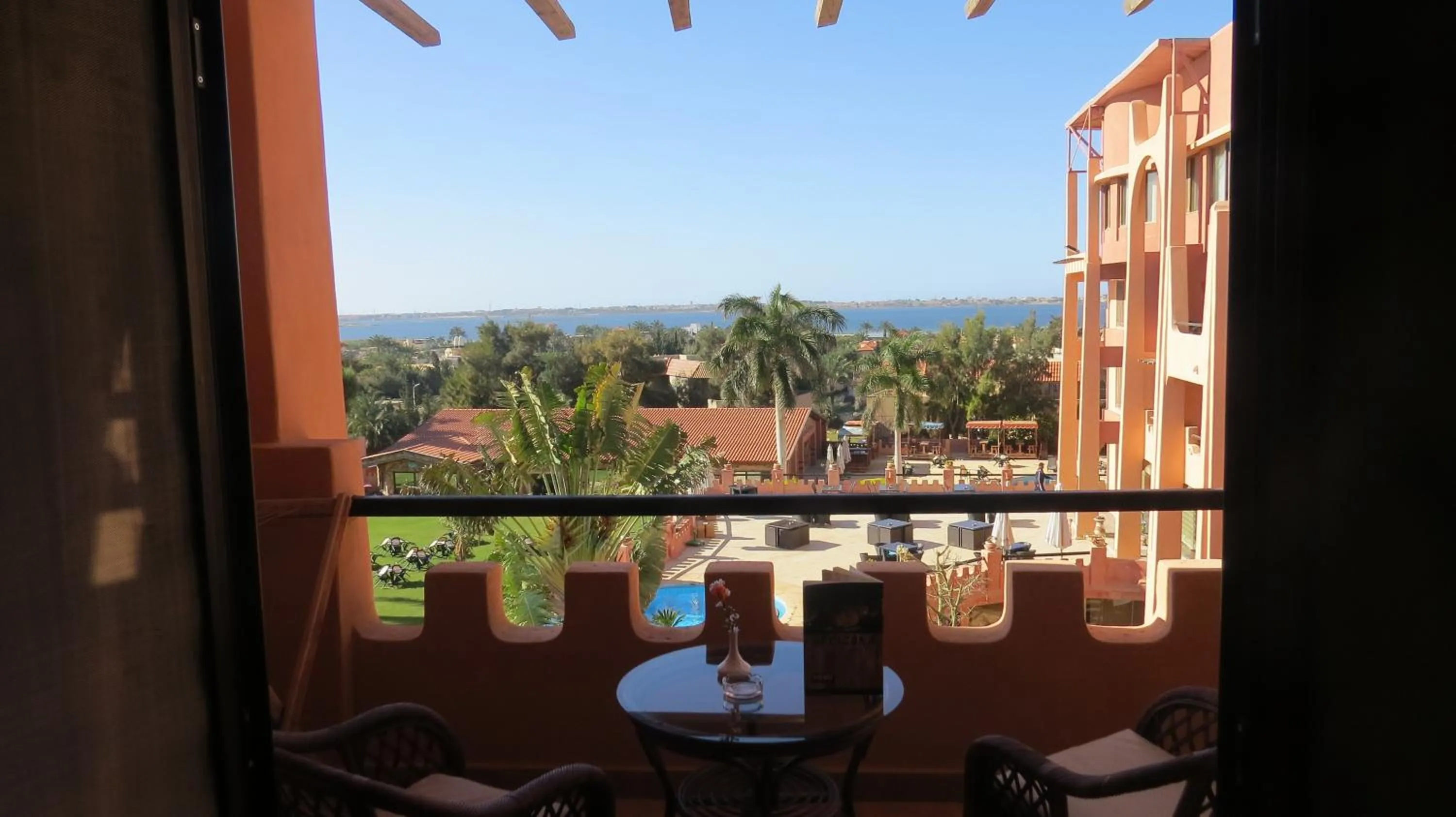Balcony/Terrace in Africana Hotel & Spa