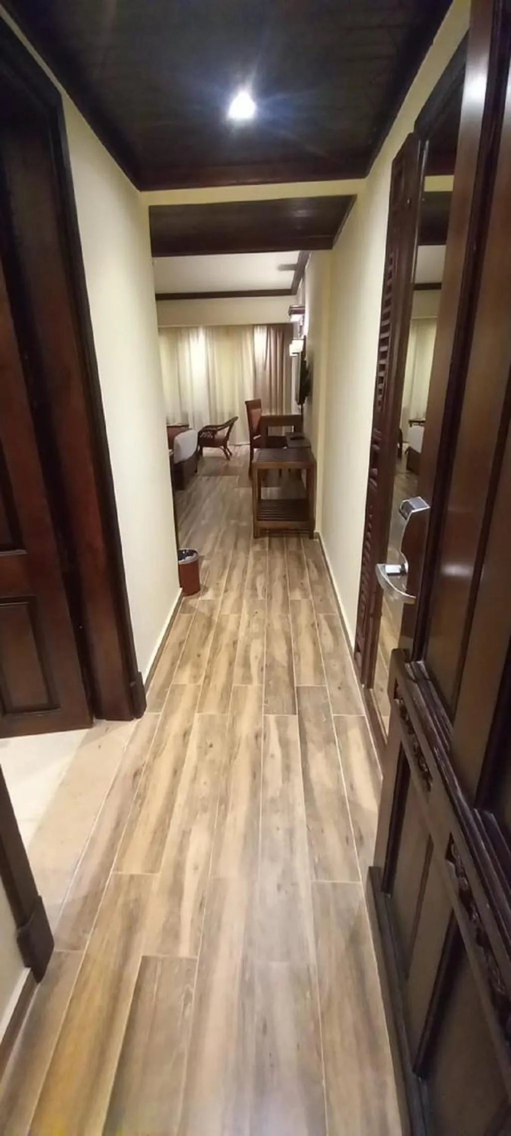 Bed in Africana Hotel & Spa