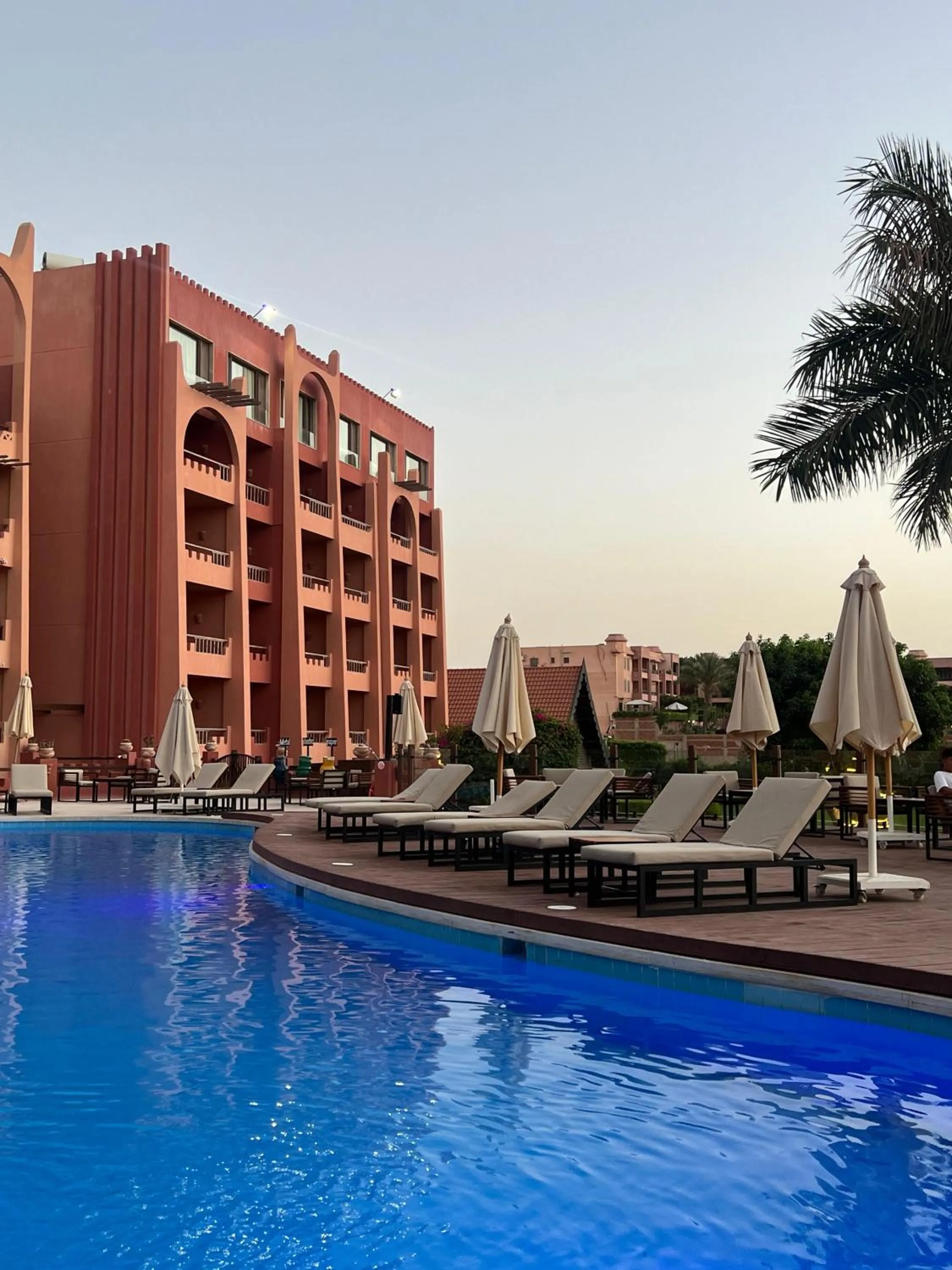 Pool view in Africana Hotel & Spa