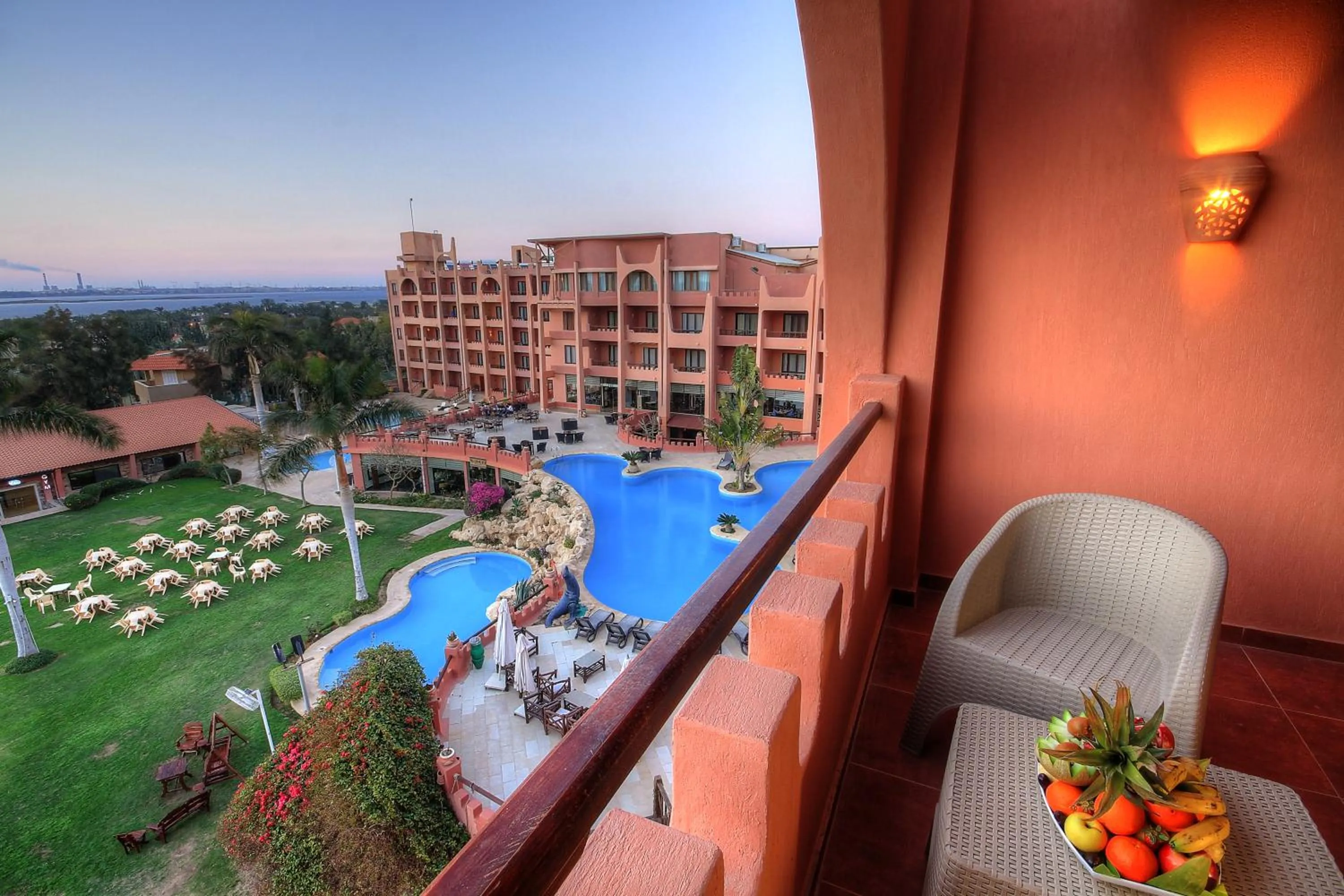 Balcony/Terrace in Africana Hotel & Spa