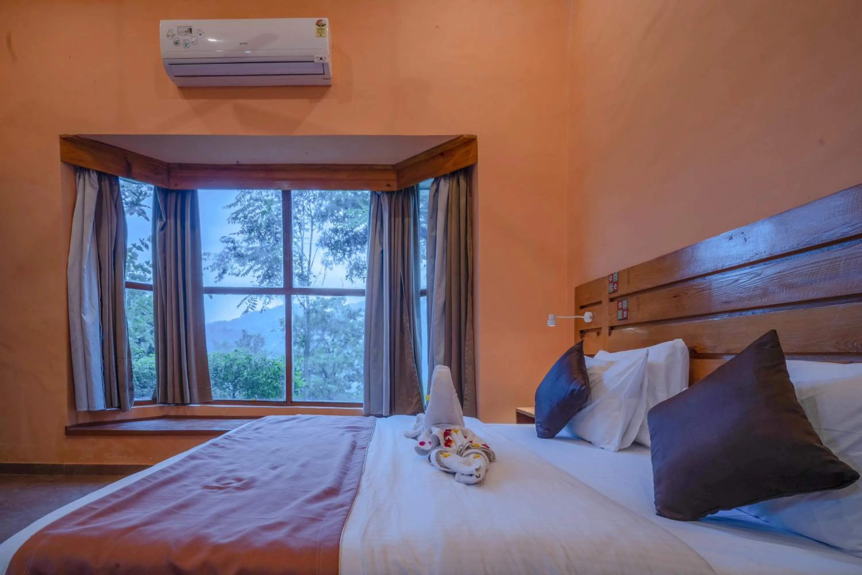 View (from property/room), Bed in LaHermitage Resort