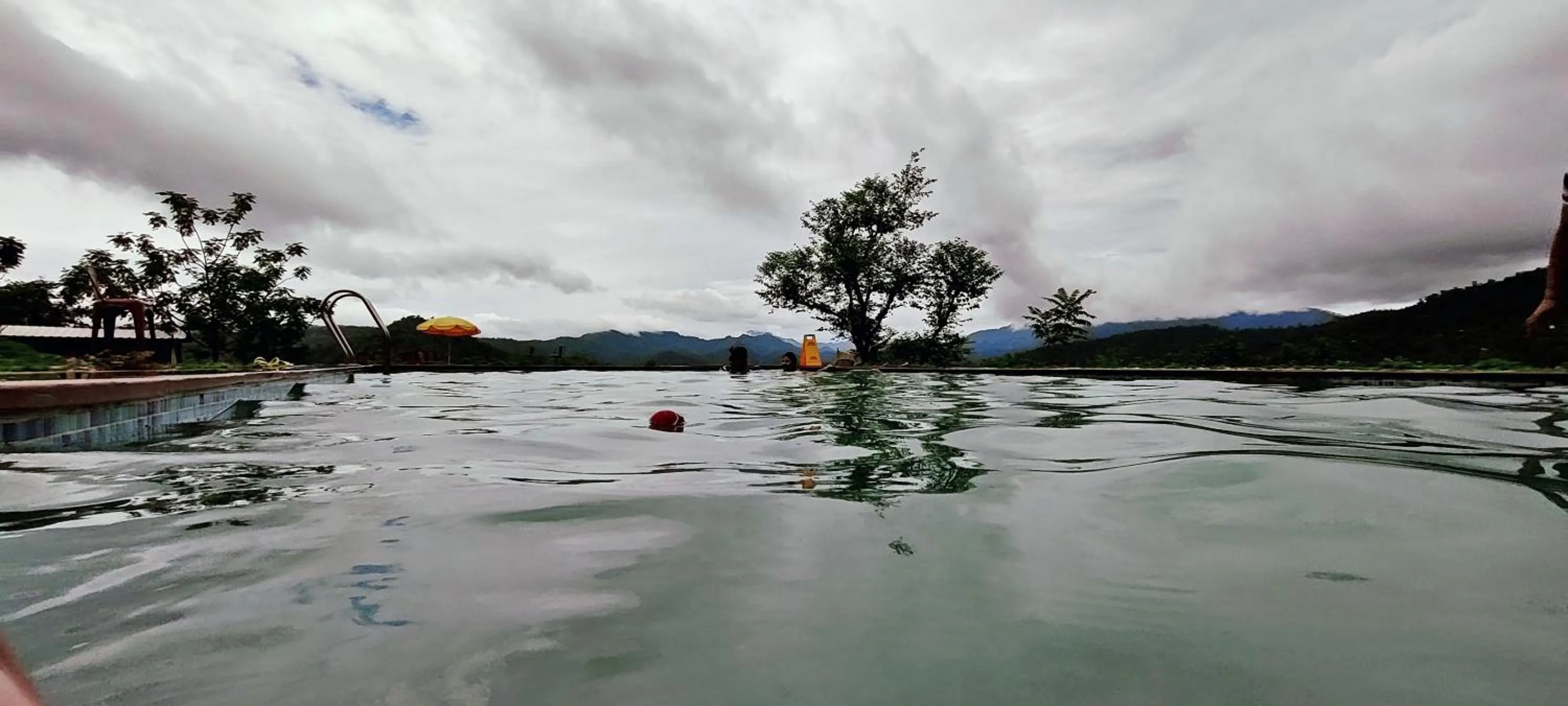 Swimming pool in LaHermitage Resort