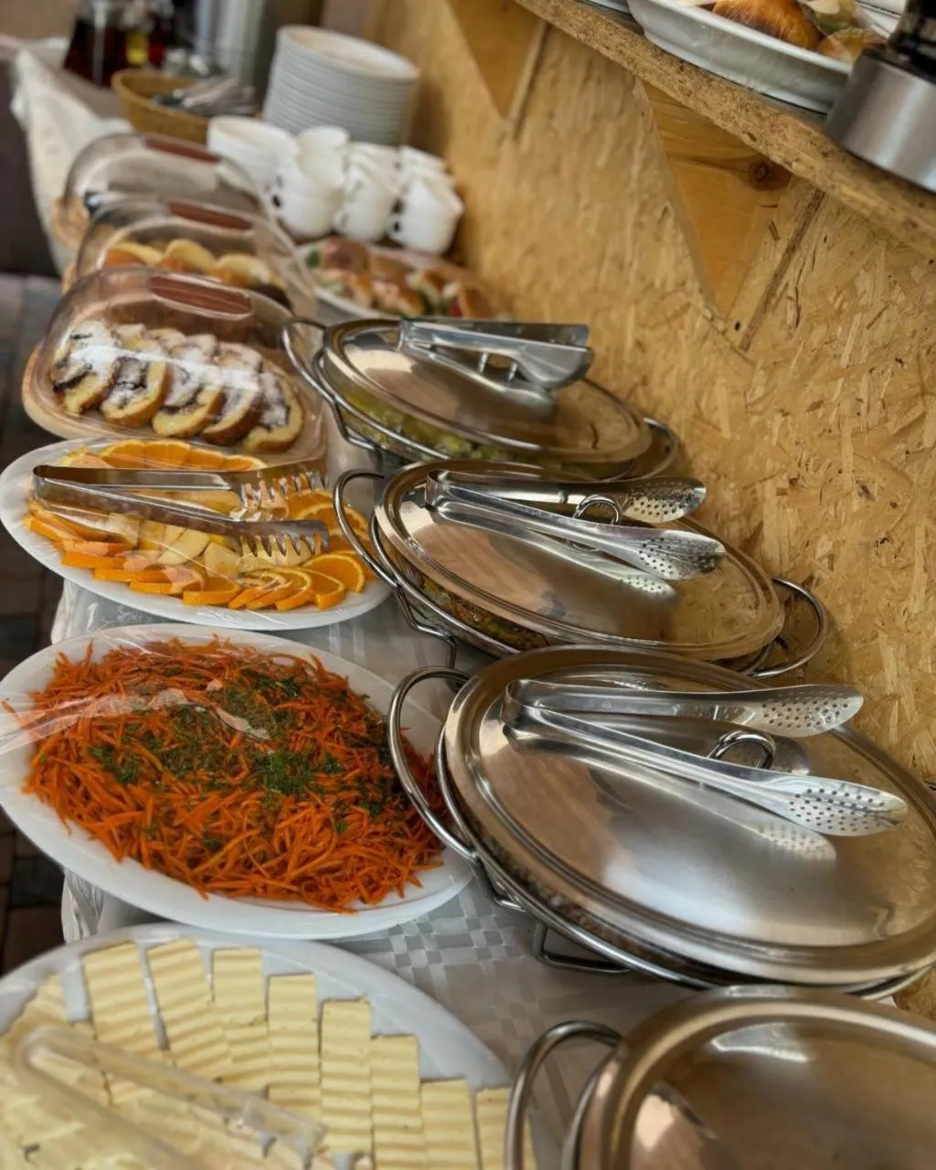 Buffet breakfast in Alex Hotel