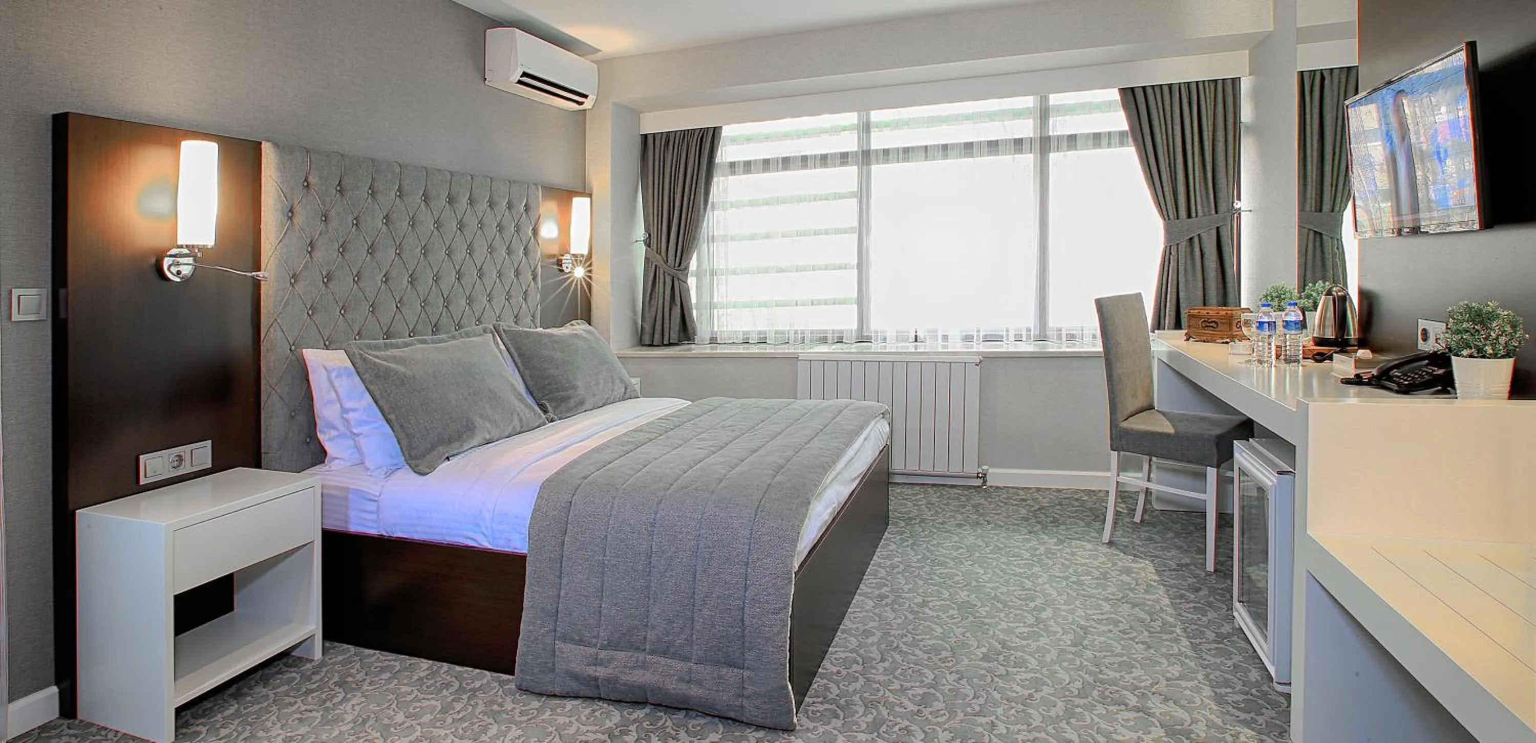 Bedroom, Bed in Güvenay Business Hotel