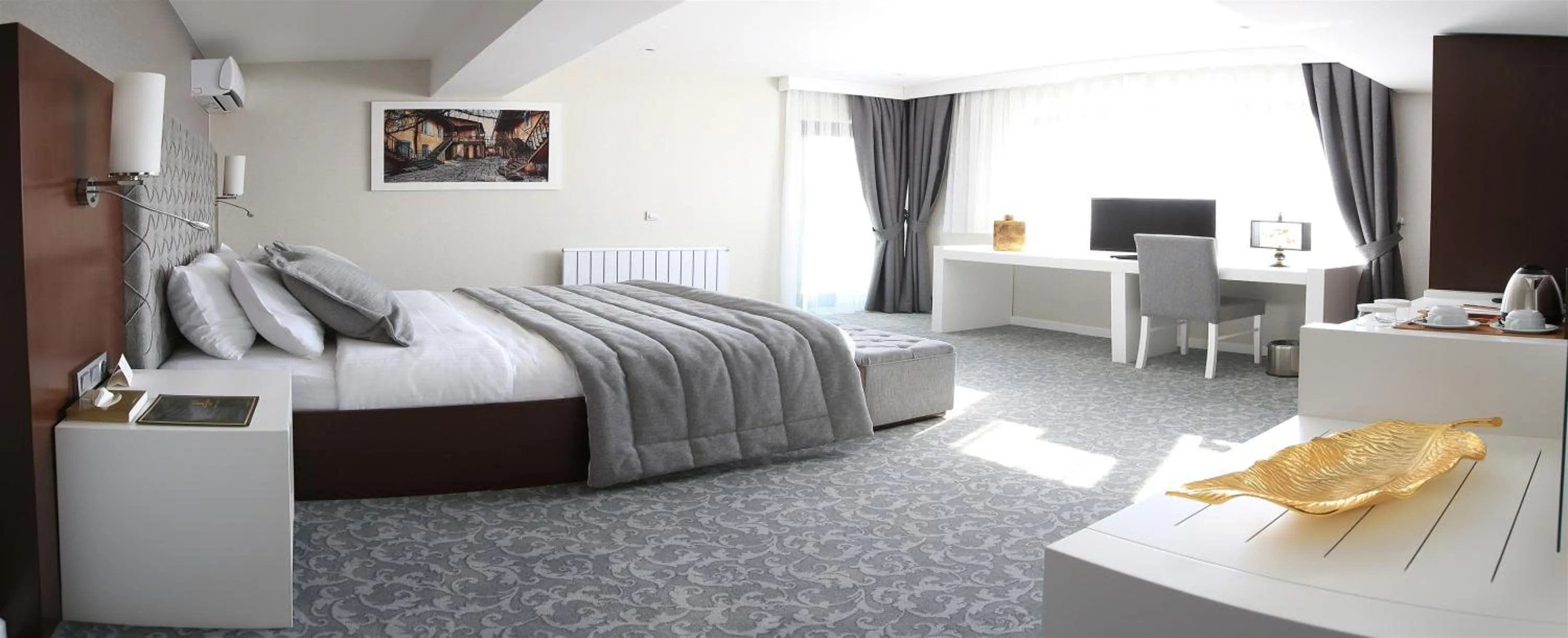 Bedroom, Bed in Güvenay Business Hotel