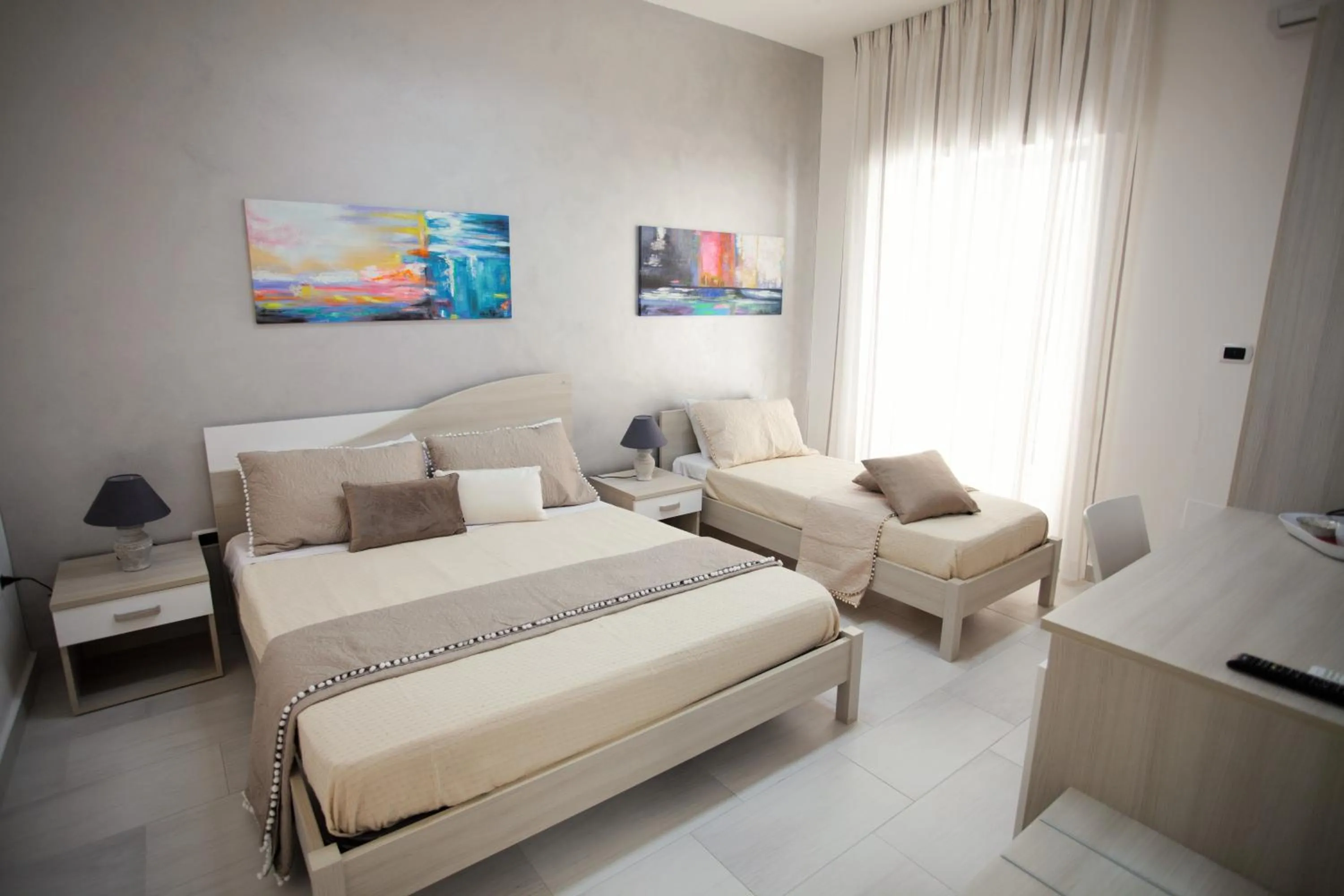 Bed in Central Apartments