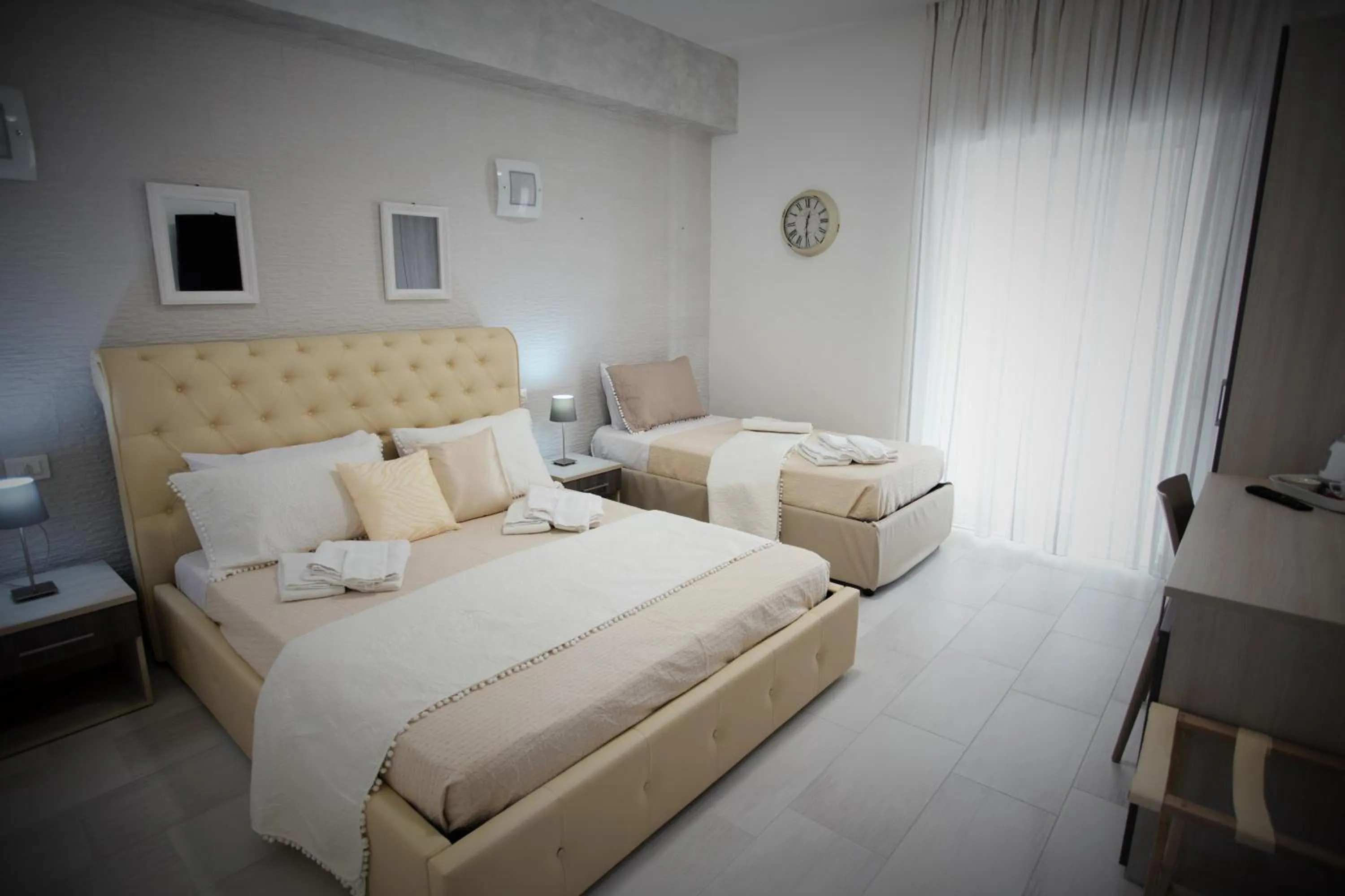 Bed in Central Apartments