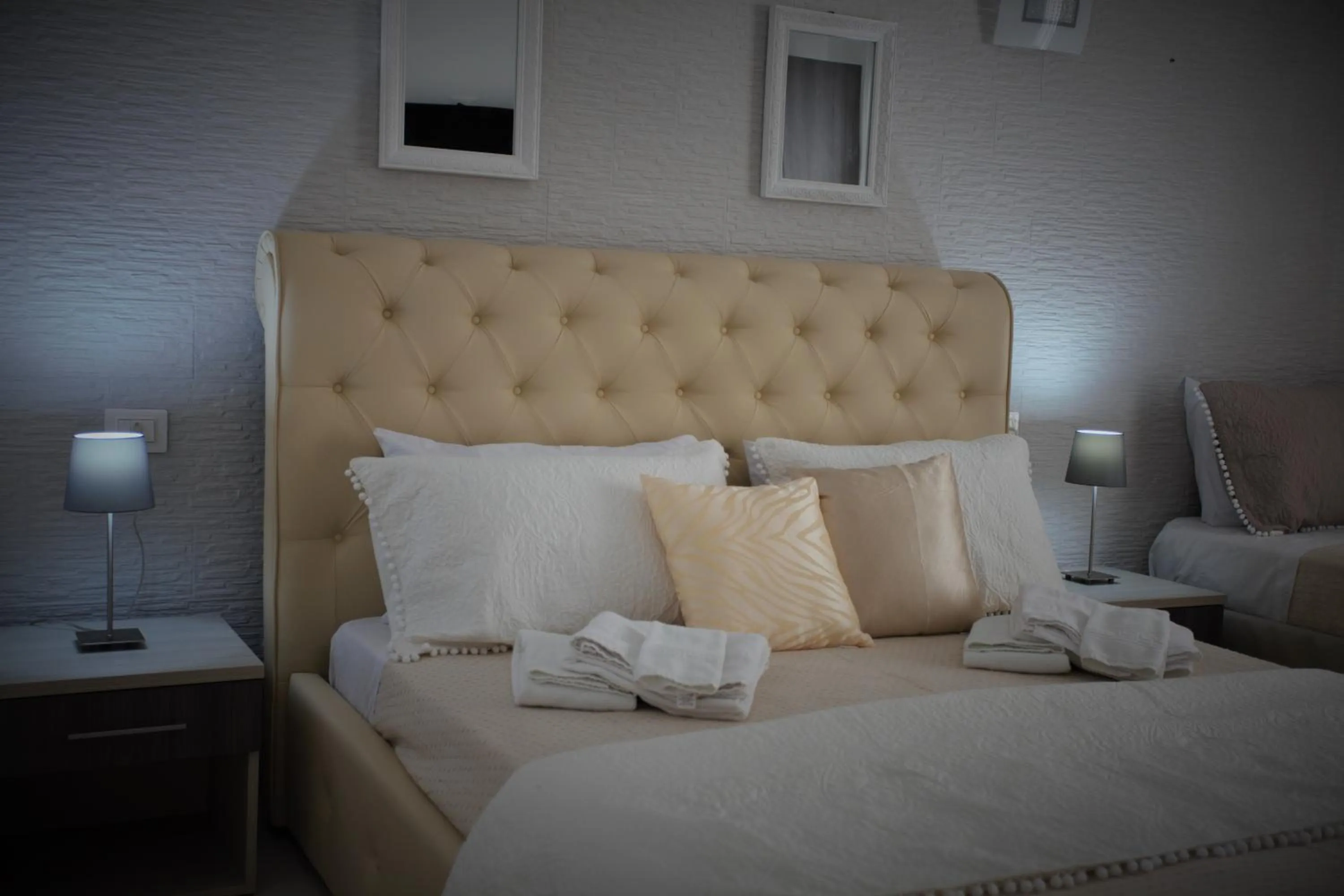 Bed in Central Apartments