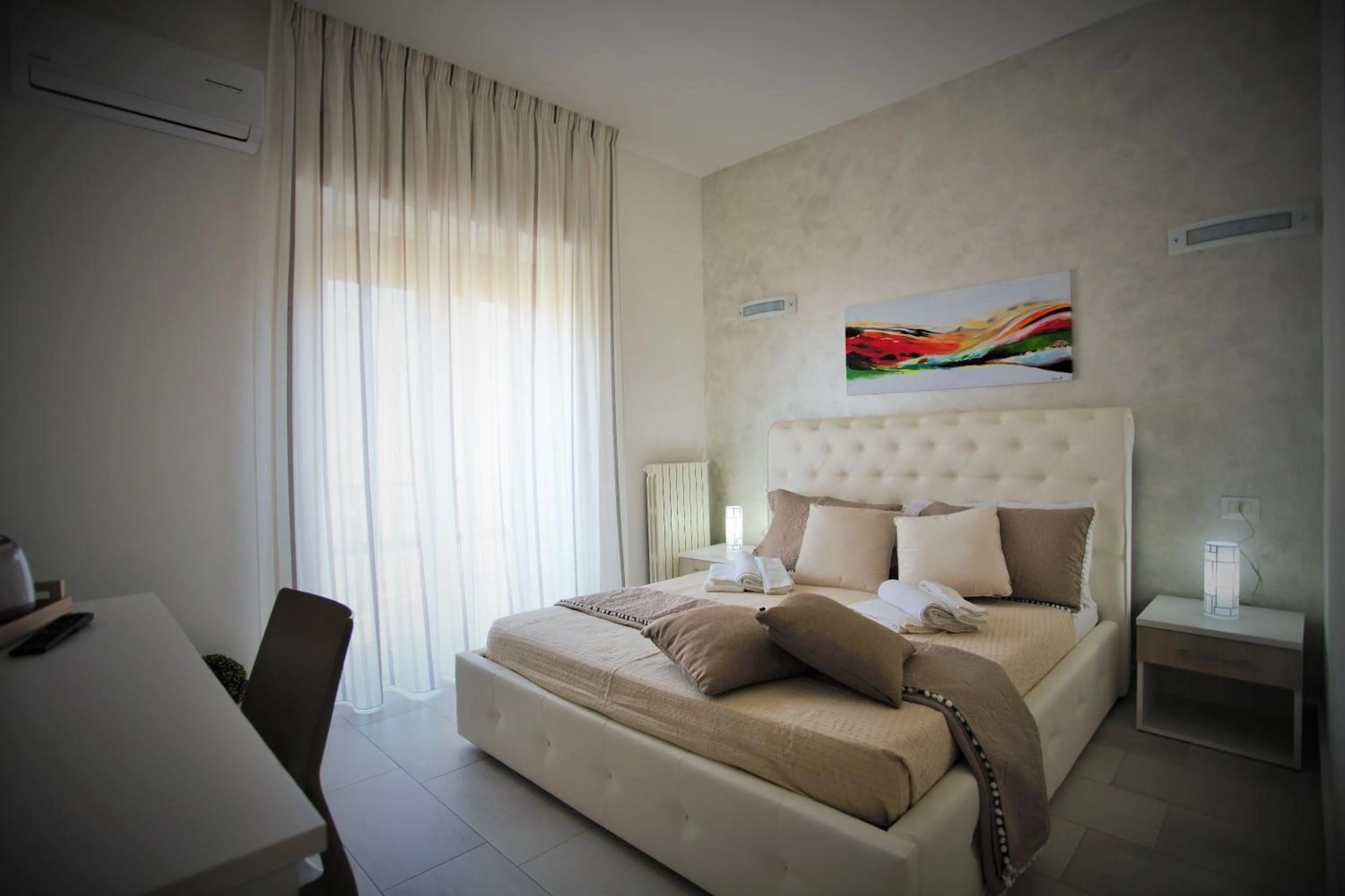 Bed in Central Apartments