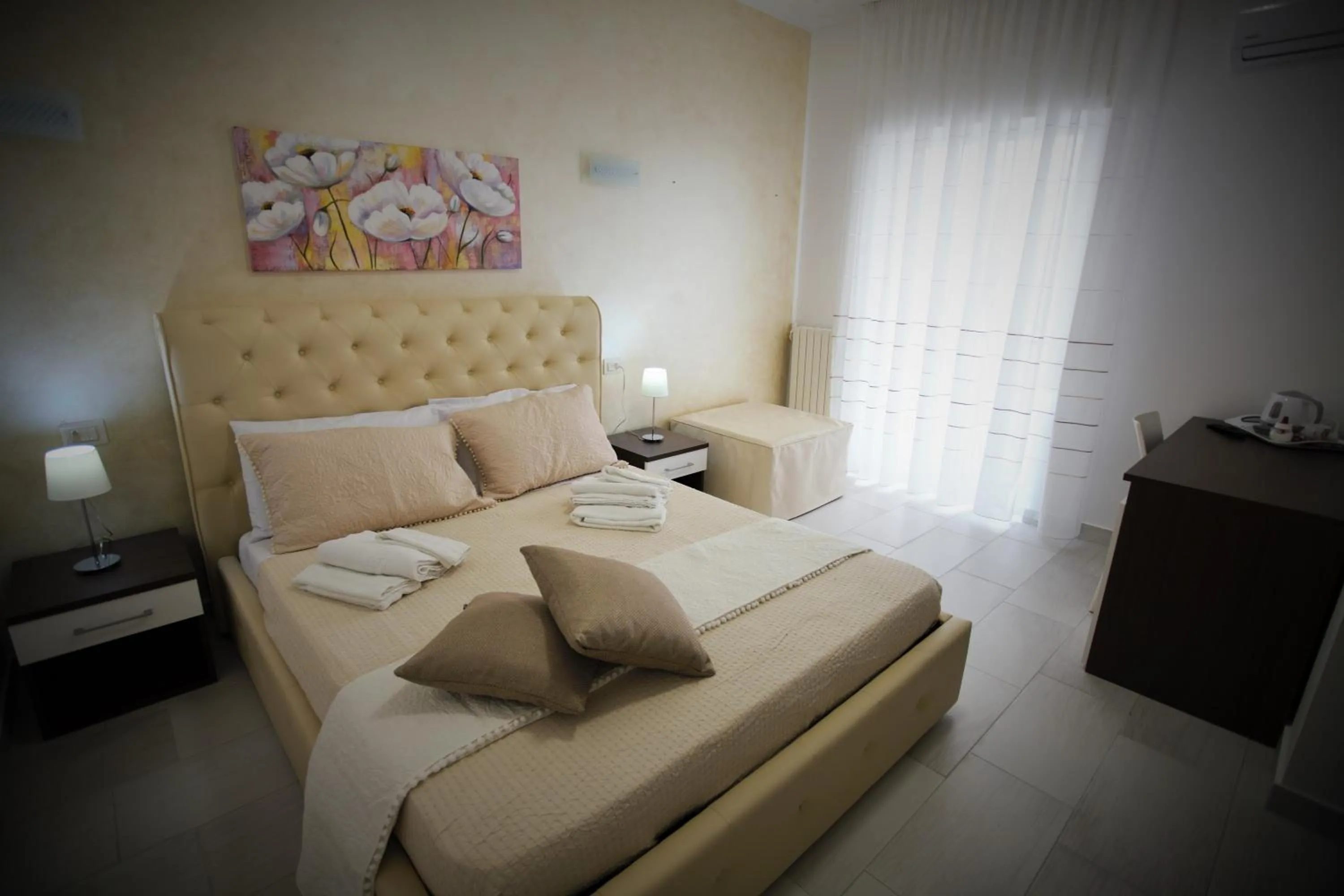 Bed in Central Apartments