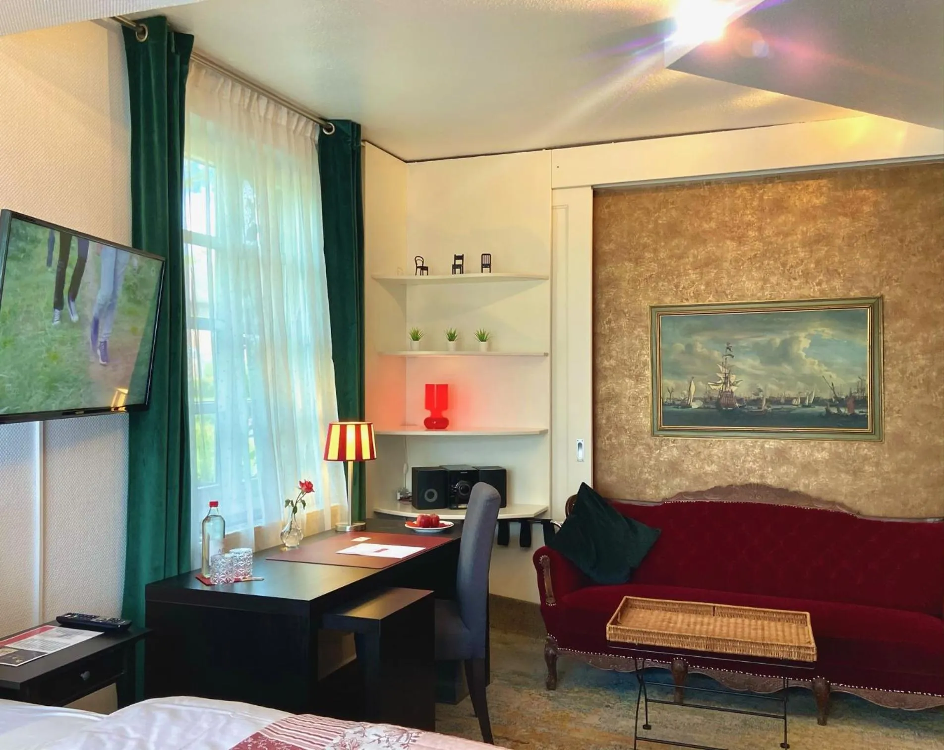 Seating area in Lilis kleines Hotel