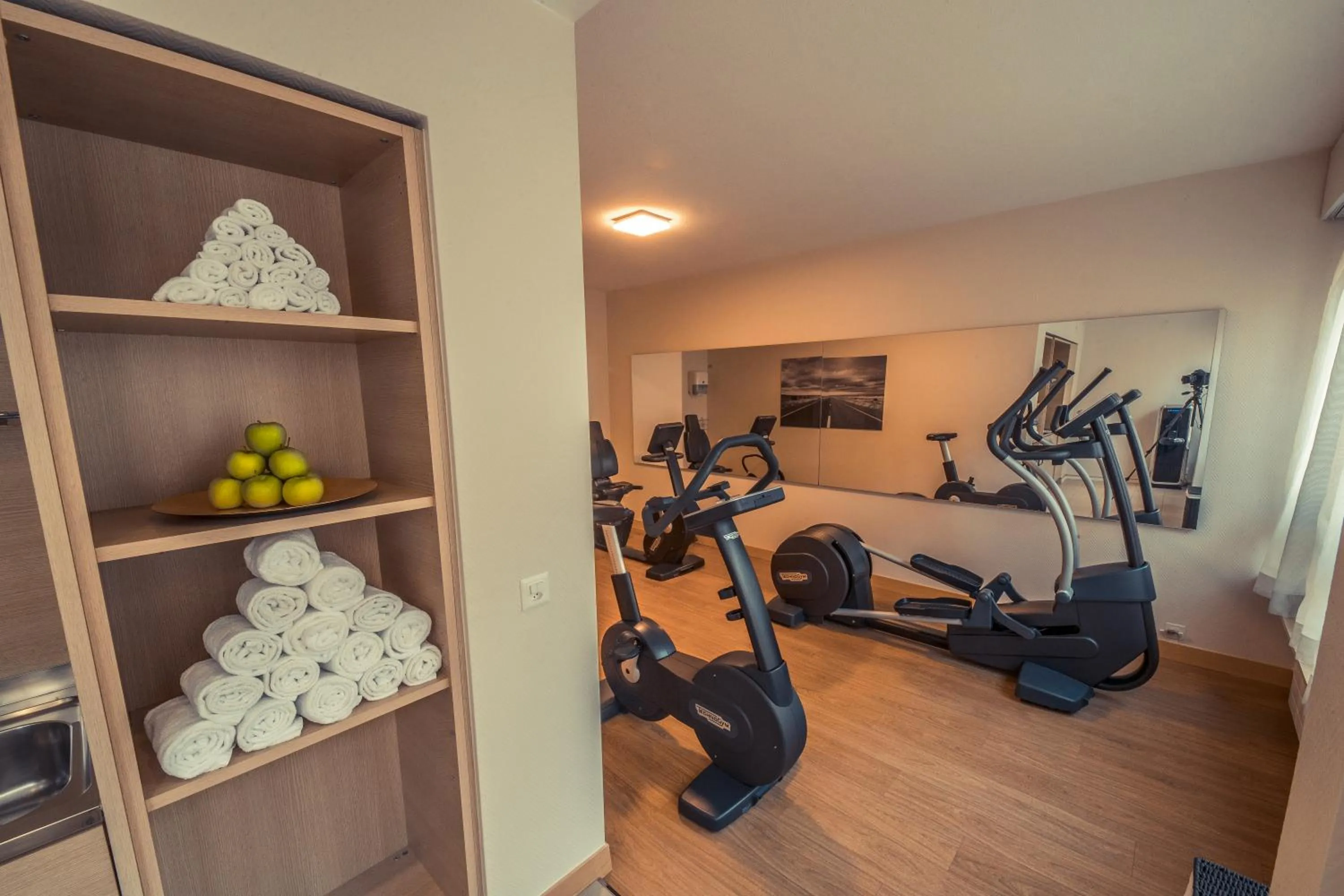 Fitness centre/facilities in Starling Hôtel Résidence Genève