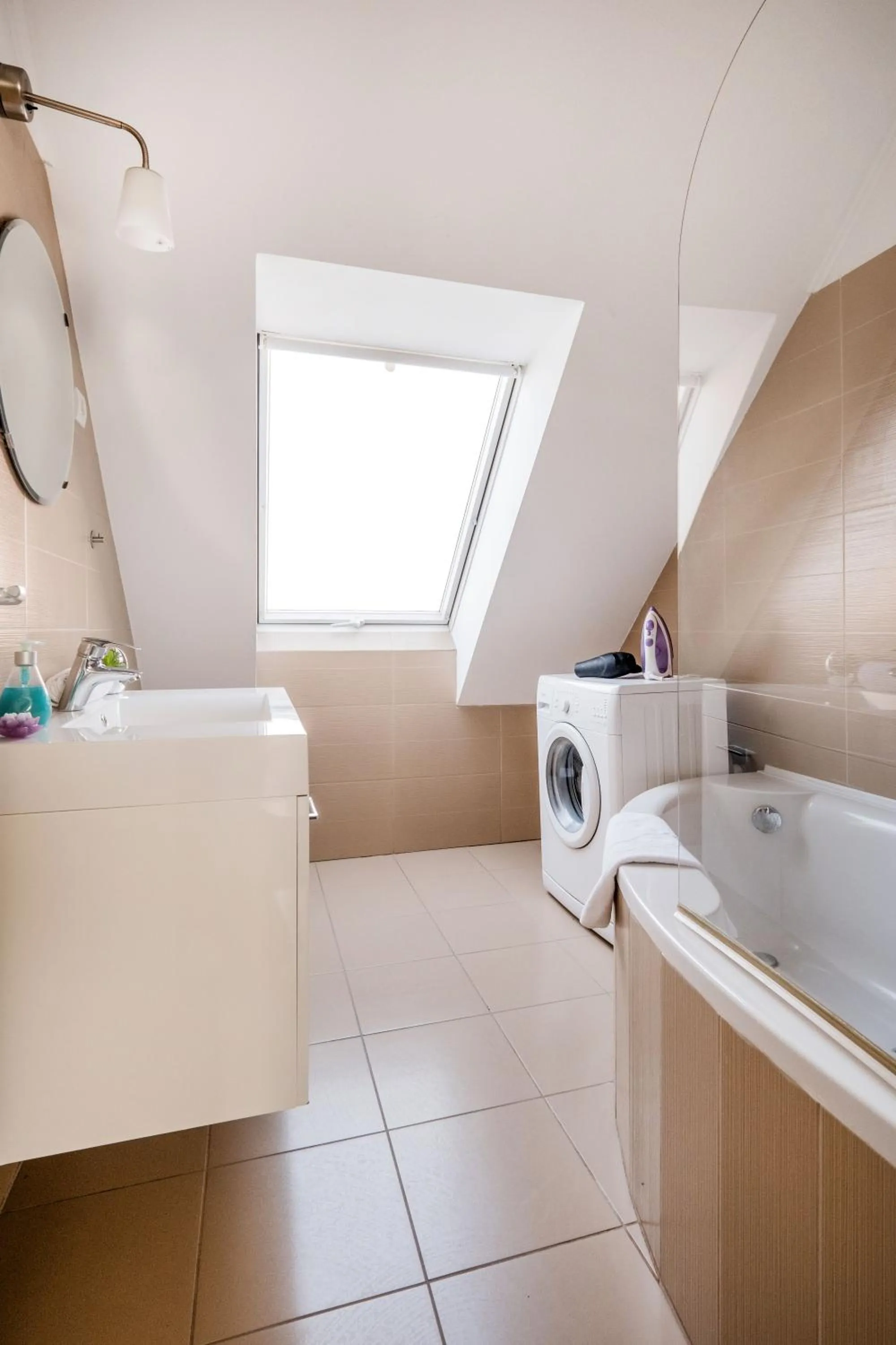 Bathroom in Grand Budapest Penthouse