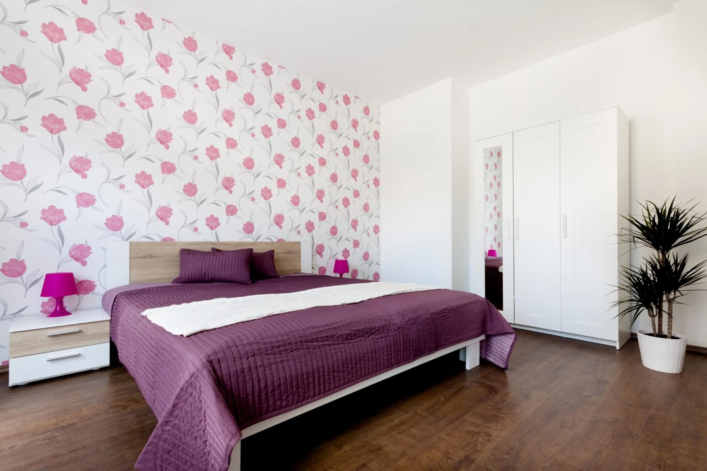 Bedroom, Bed in Grand Budapest Penthouse
