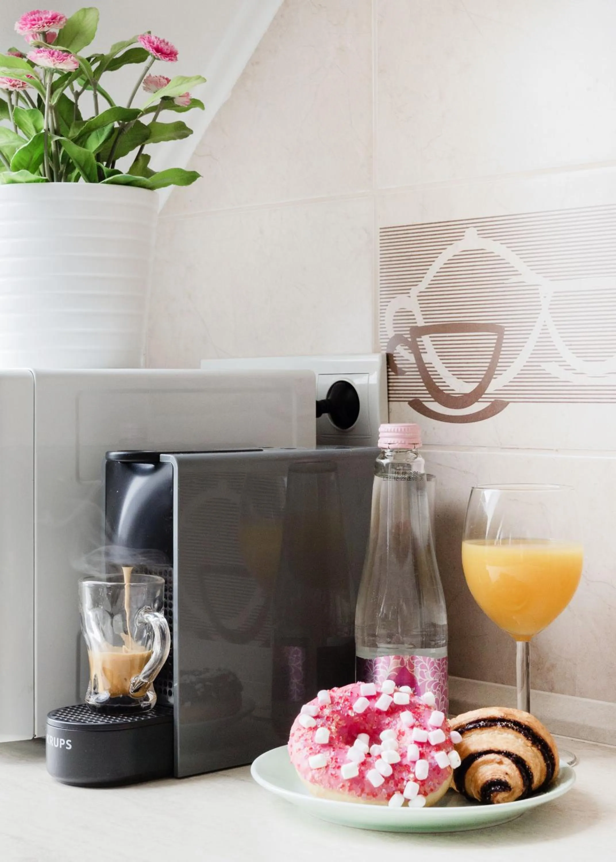 kitchen in Grand Budapest Penthouse