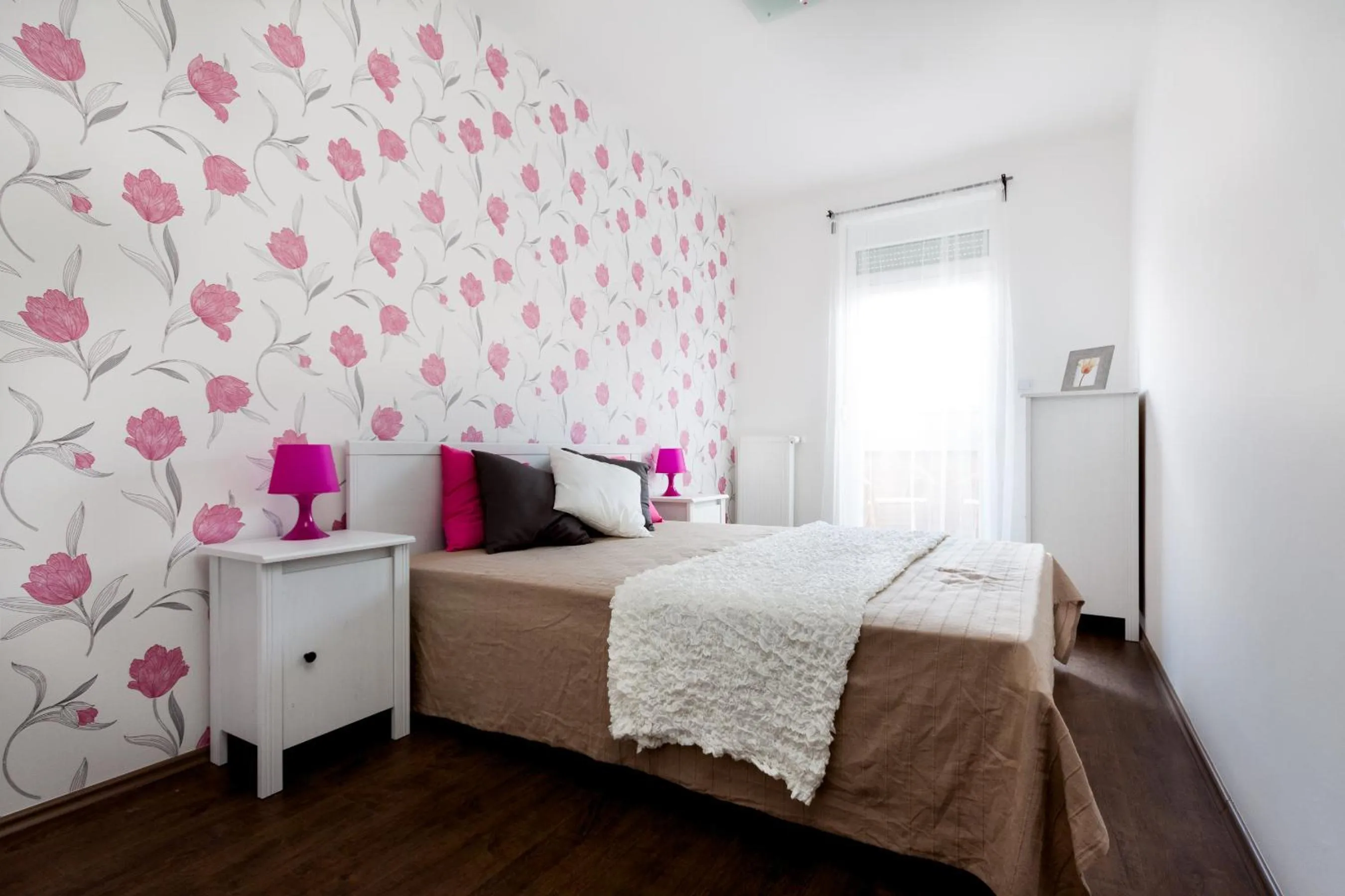 Bedroom, Bed in Grand Budapest Penthouse