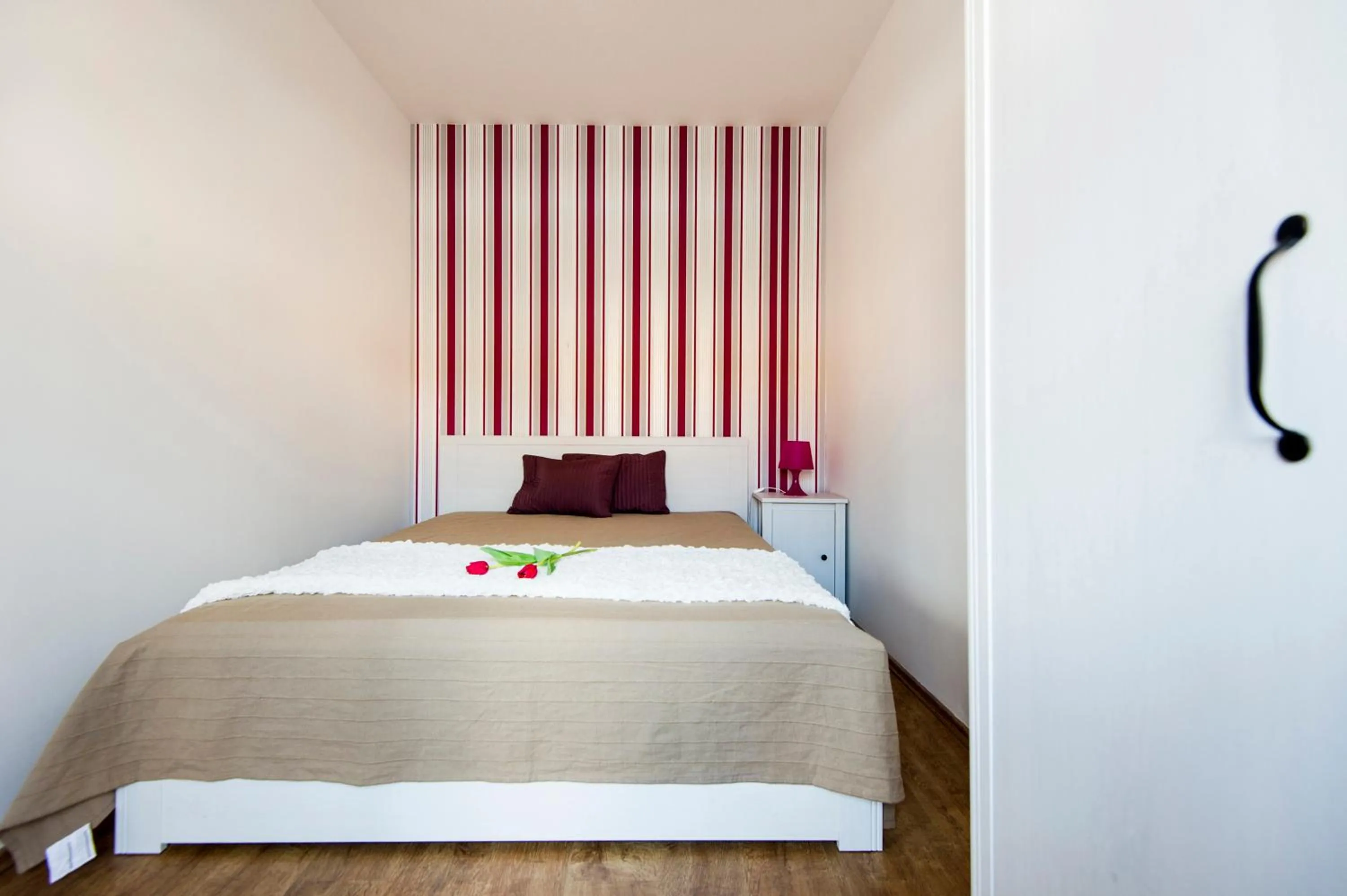 Bedroom, Bed in Grand Budapest Penthouse