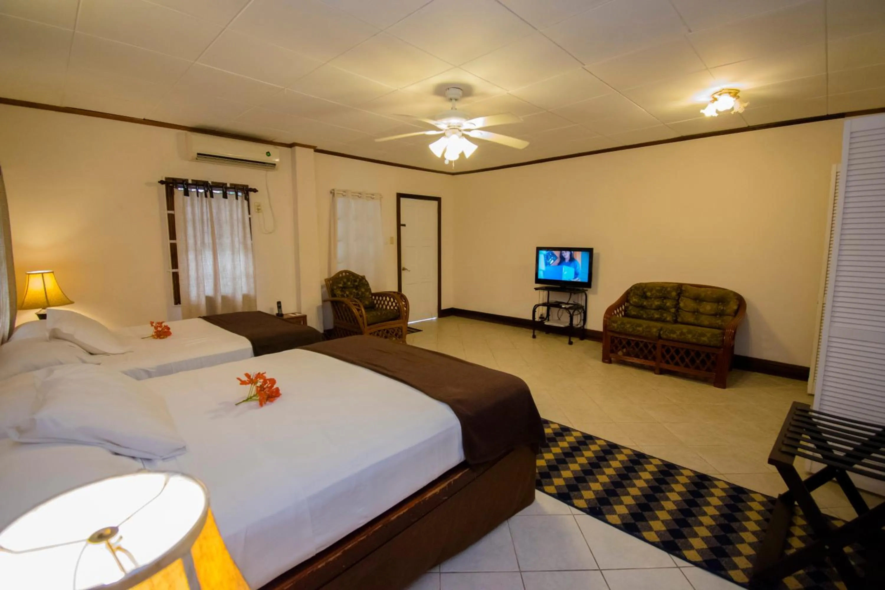 Bed in Herdmanston Lodge Hotel