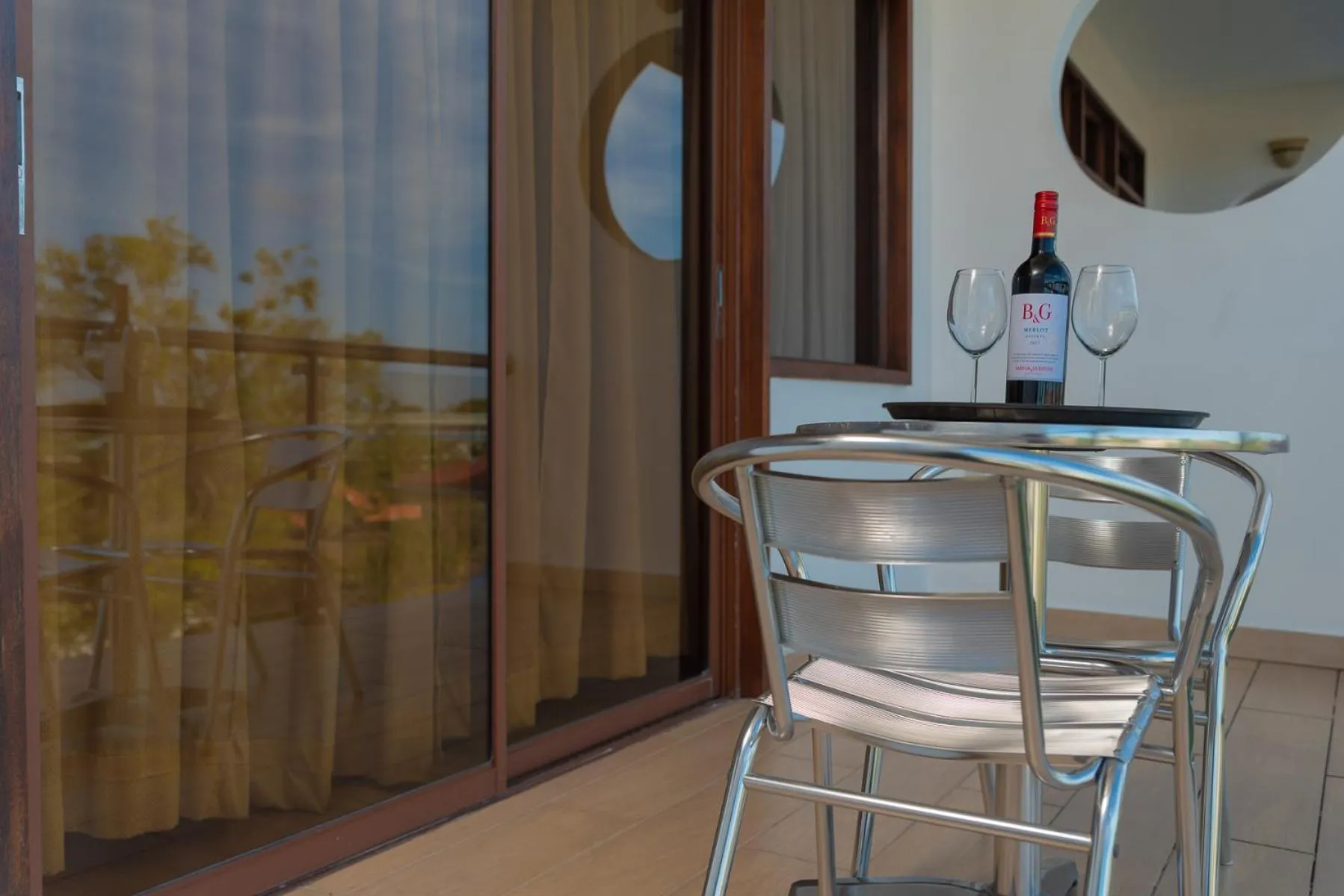 Balcony/Terrace in Herdmanston Lodge Hotel