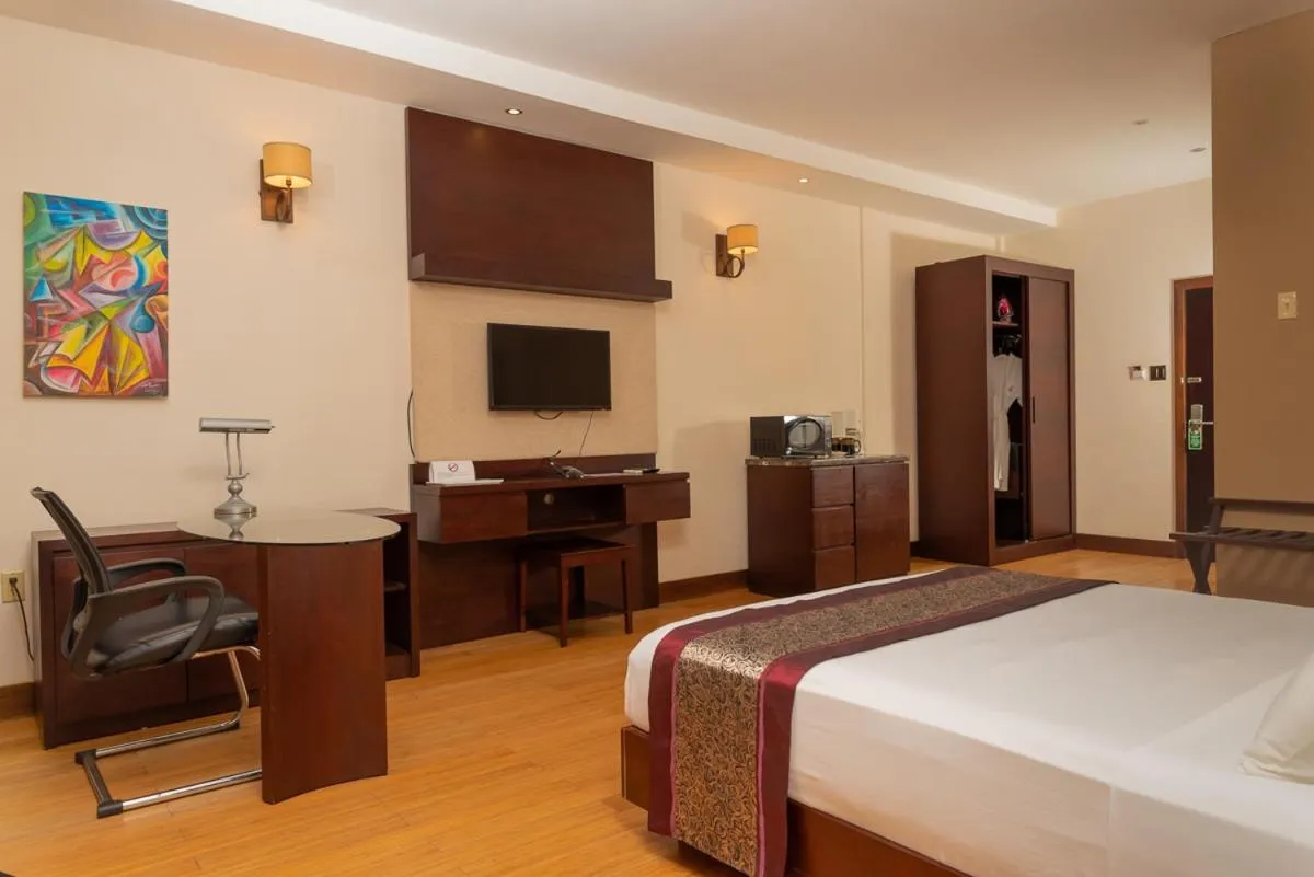 Bed in Herdmanston Lodge Hotel